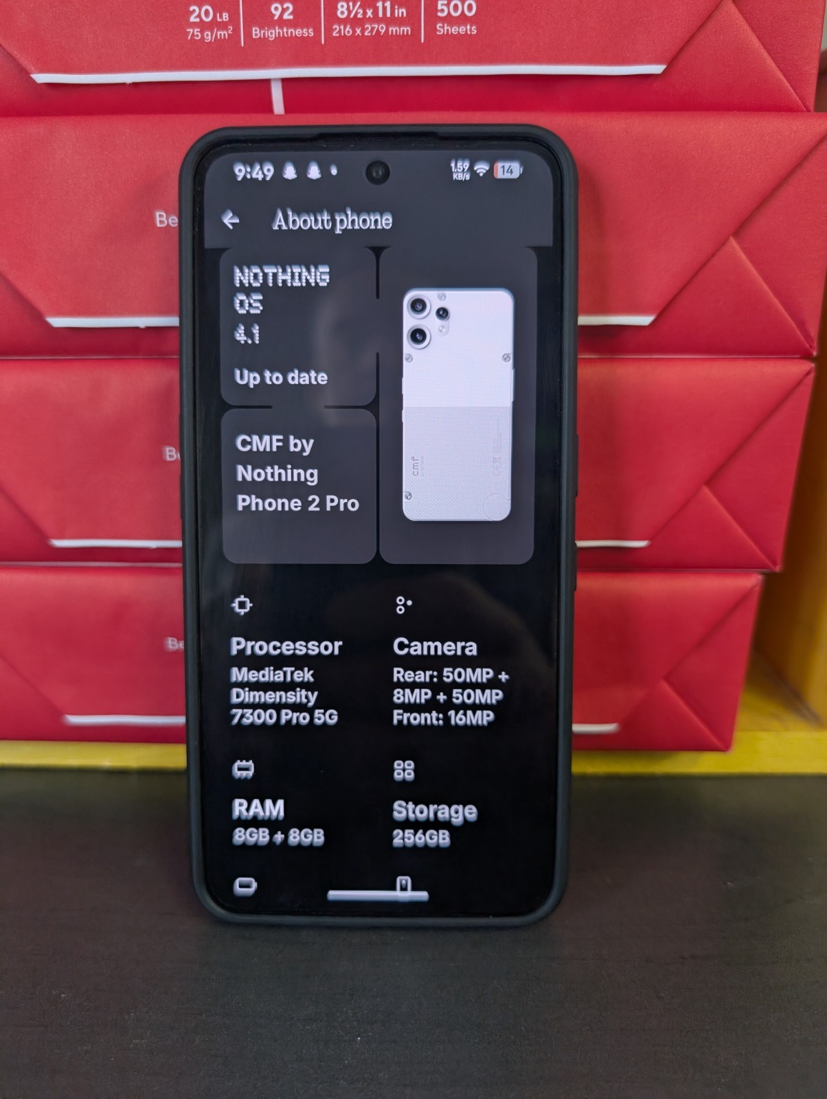 Open-Box in USA, Factory Unlocked White CMF Phone 2 Pro 5G, 256GB + more