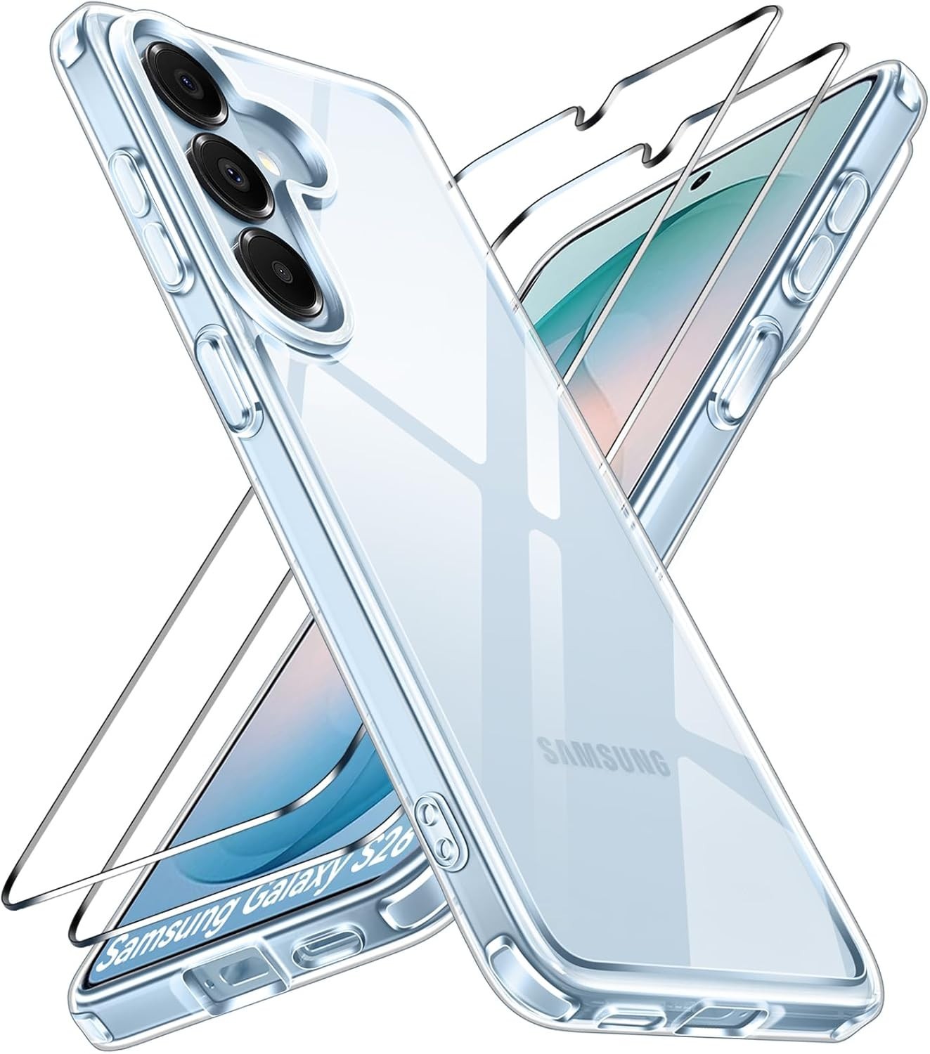 For Samsung Galaxy S26 Case with Military Grade Protection, 2x Screen Protector