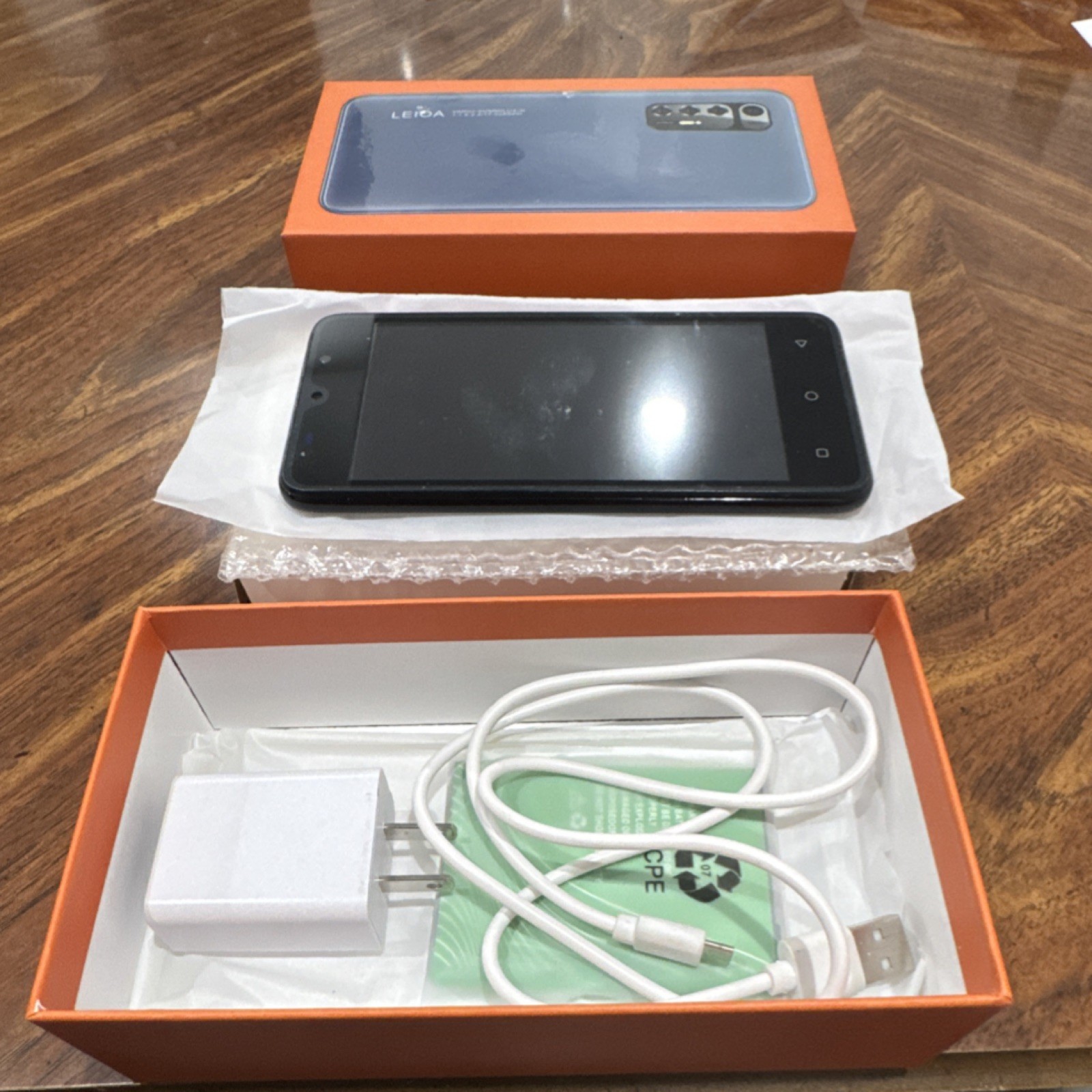 LEIOA Face Recognition Unlocked Smartphone Black 5in HD+ Screen X004C0CMY7