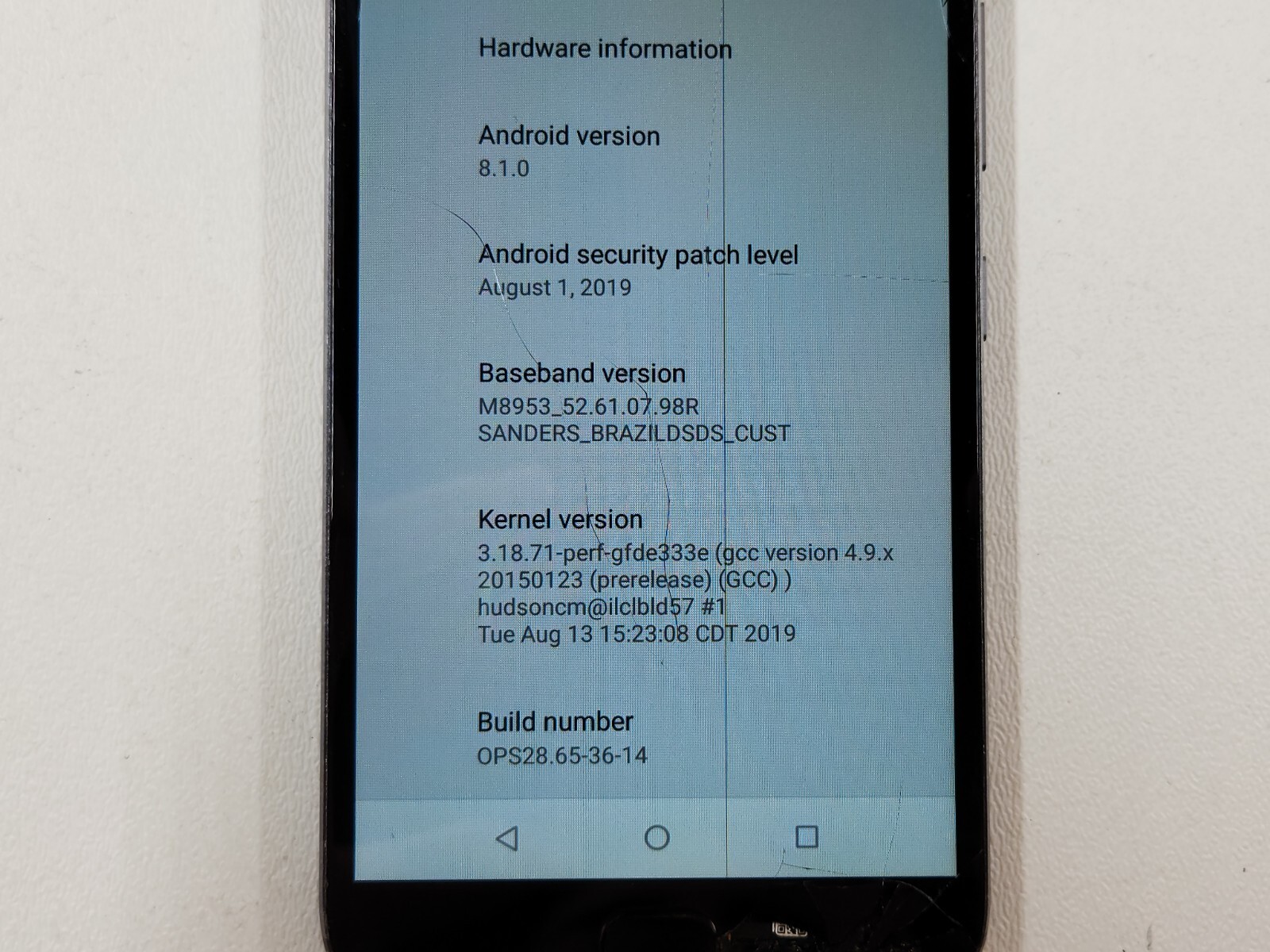 Motorola Moto G5s Plus (XT1802) 32GB – Gray (GSM Unlocked) – PLEASE READ -Q1494