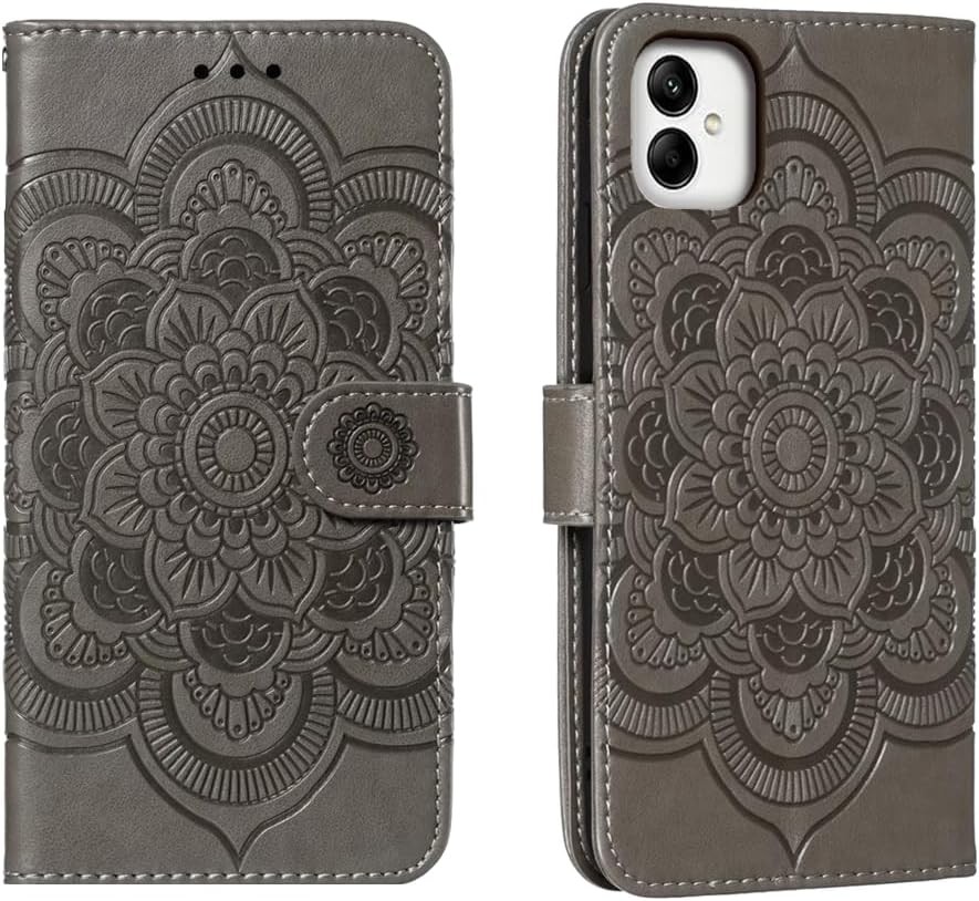 Samsung Galaxy A06 / A07 Case Wallet with Card Holder Kickstand Soft Leather Fli