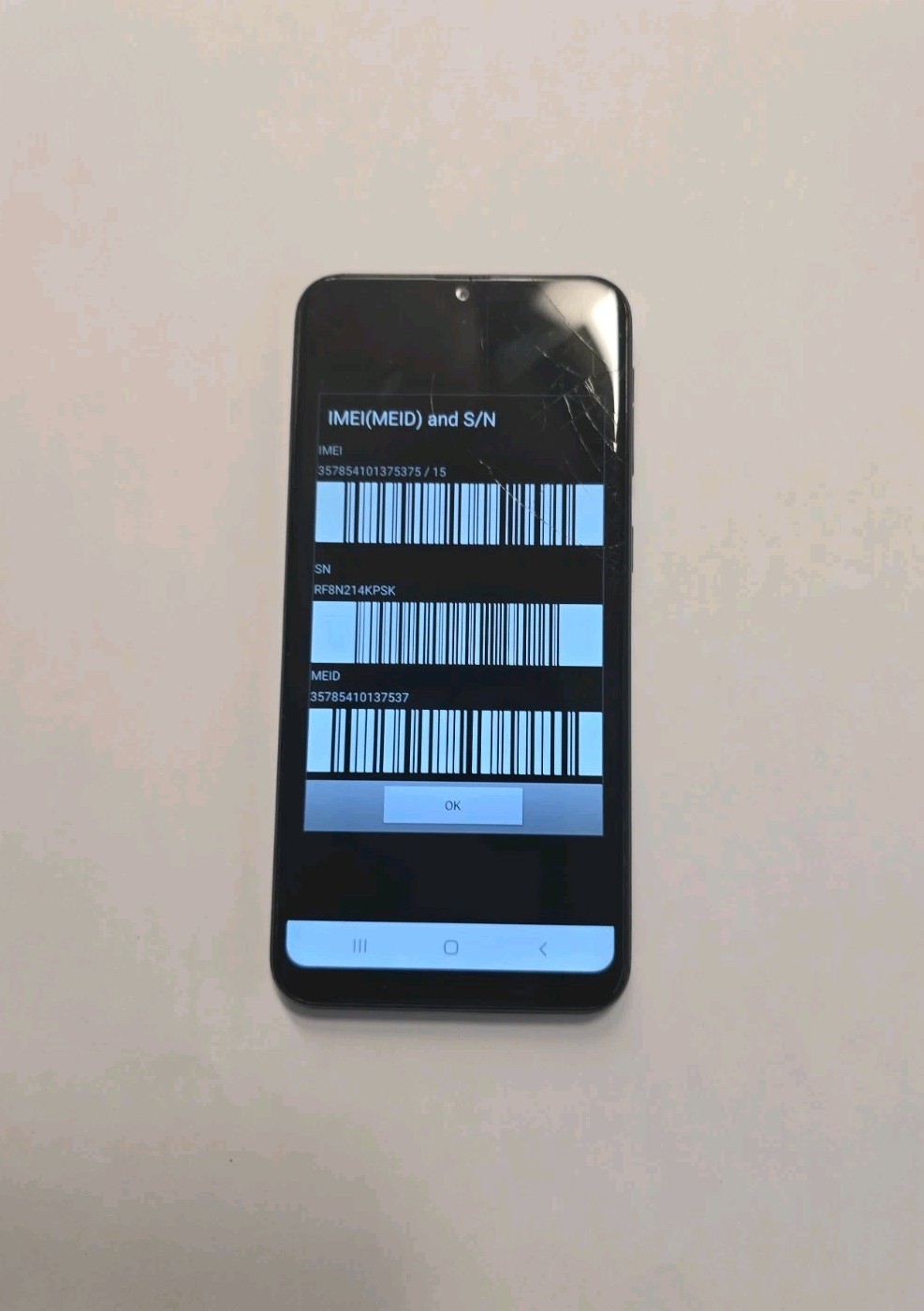 Samsung Galaxy A10e 32 GB Black (Spectrum) Works Great Clean Esn Cracked Screen