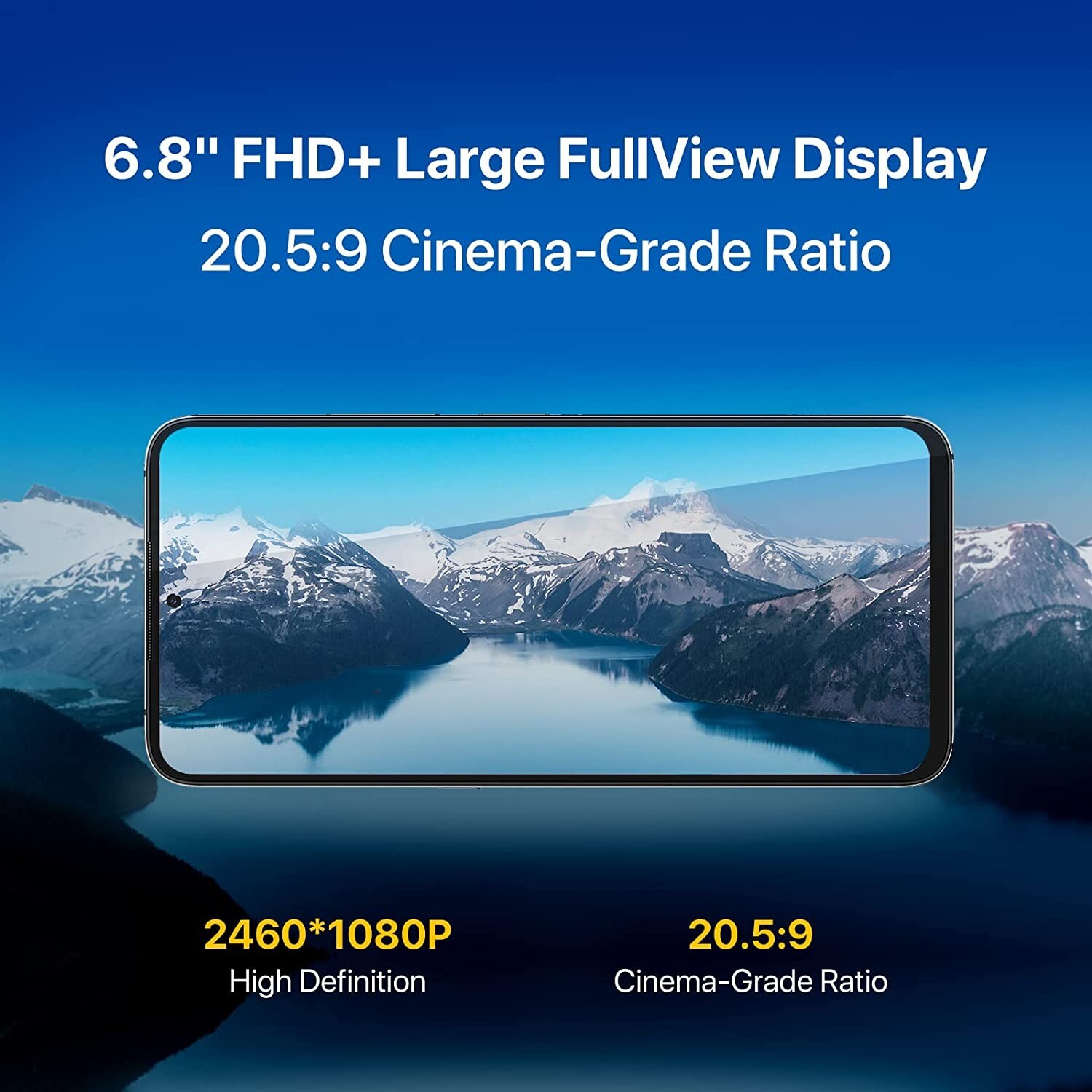 UMIDIGI A11 Pro Max4G+128G 6.8″ Global Unlocked Smartphone Helio G80 Android 11
