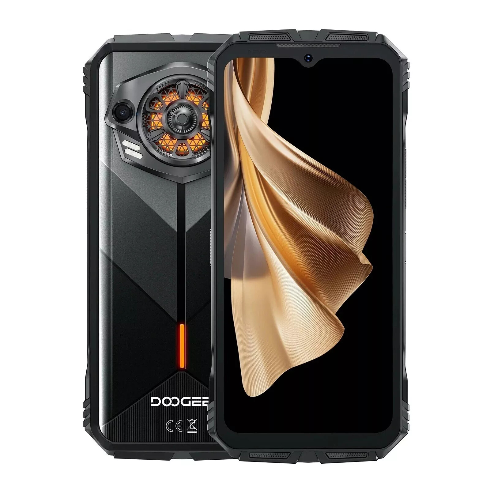 DOOGEE S Punk Rugged Smartphone LED Effect 16GB+256GB 50MP AI Cam 6.58″ 10800mAh