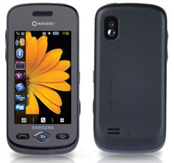 SAMSUNG FOREVER SGH-A886 ROGERS CHATR MOBILE NICE CELL PHONE CELLULAR HSPA TOUCH