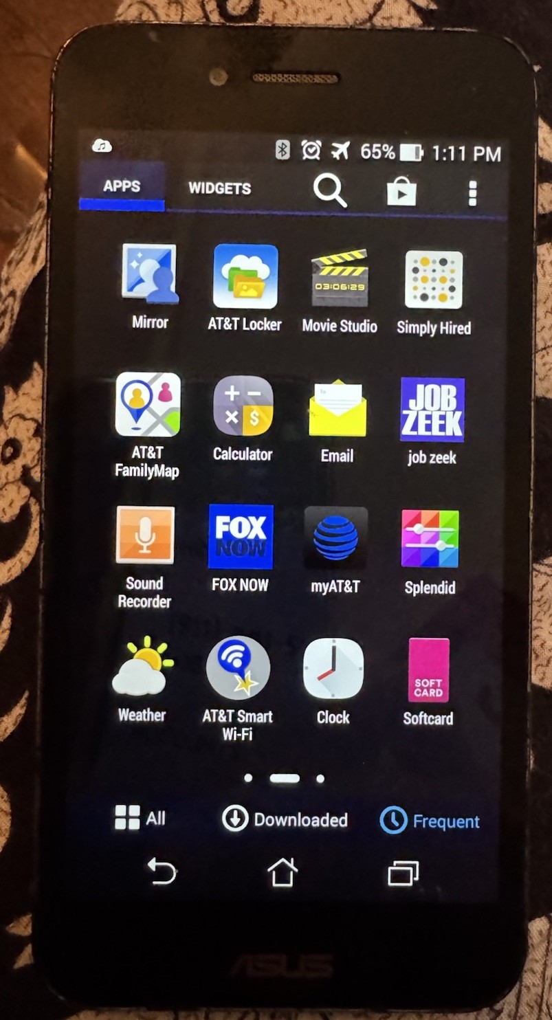 Asus Padfone X 16GB (ATT) Powers Up Fair Touch Fast Ship 4.4.2 Android