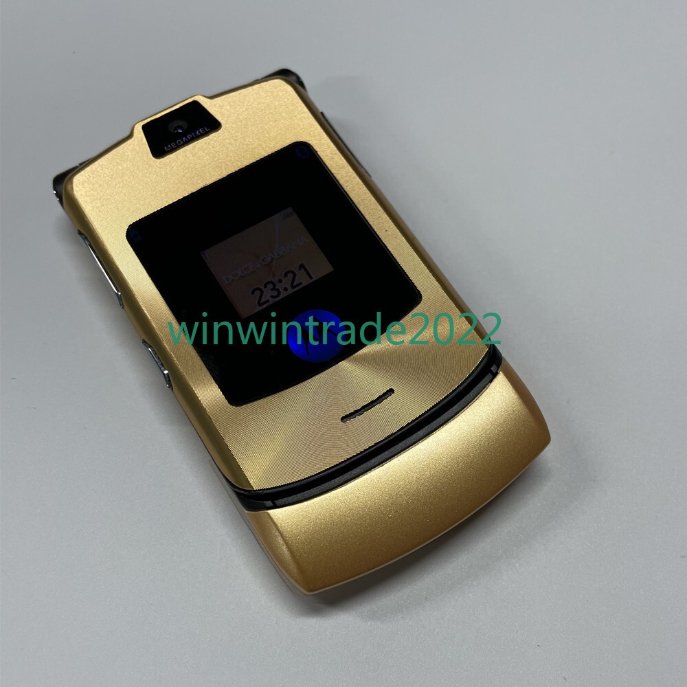 Motorola Razr V3i Dolce Gabbnna (Limited Edition) Unlocked Flip Mobile Phone
