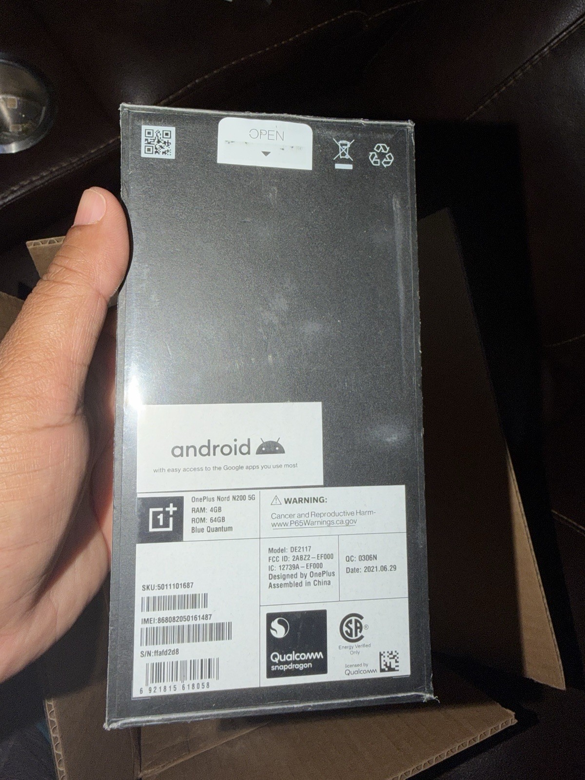 Oneplus N200 5g. Factory Unlocked New Sealed.