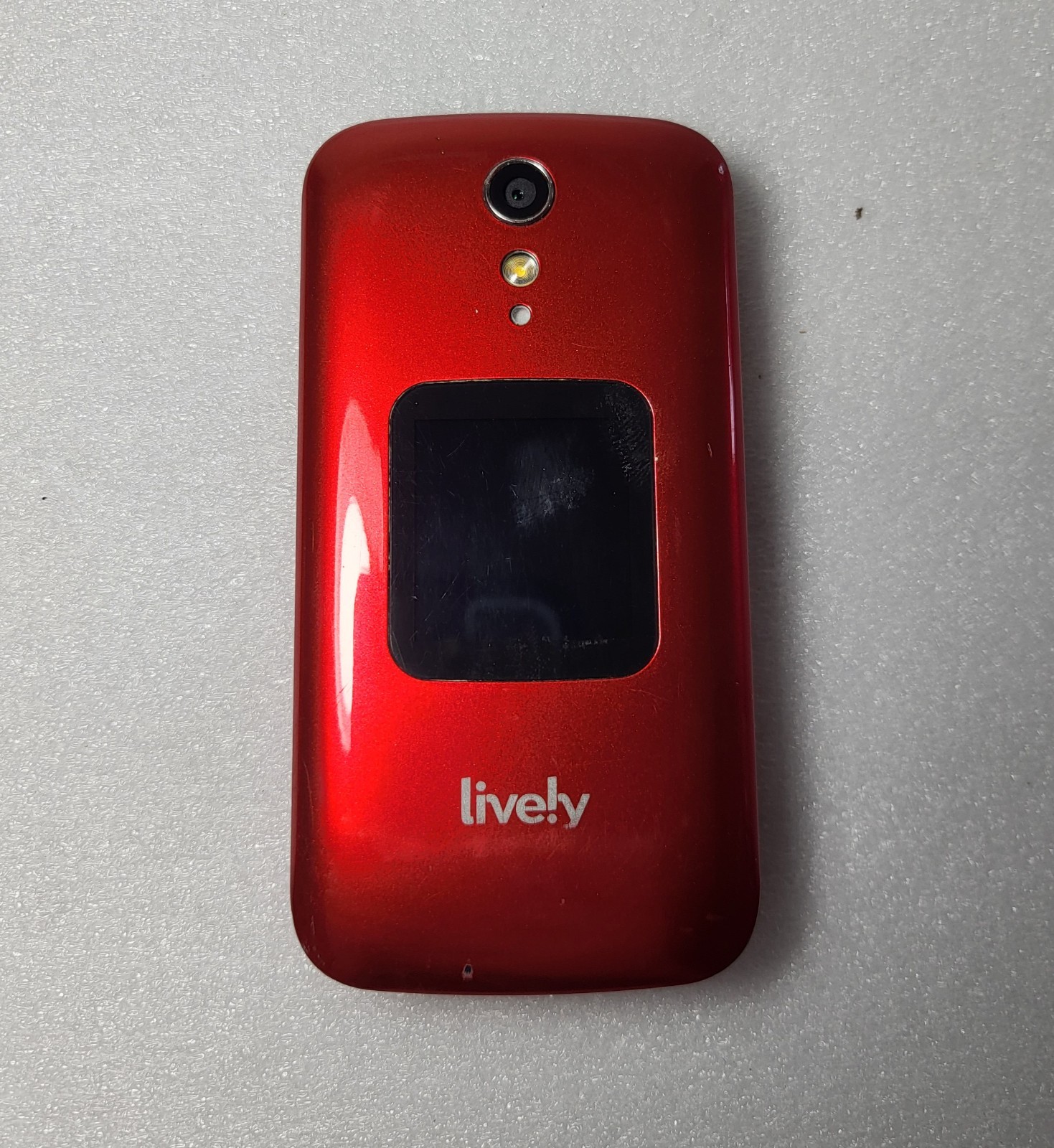 Lively Jitterbug Flip 2 Red Cell Phone 16GB