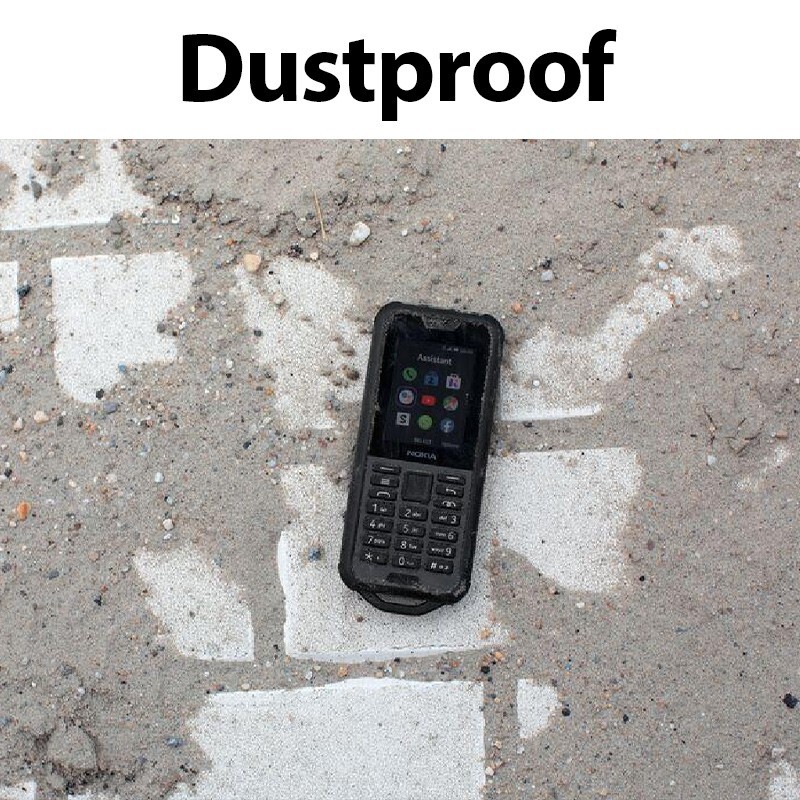 Nokia 800 Tough 4G Mobile Phone KaiOS Waterproof Push-button Phone