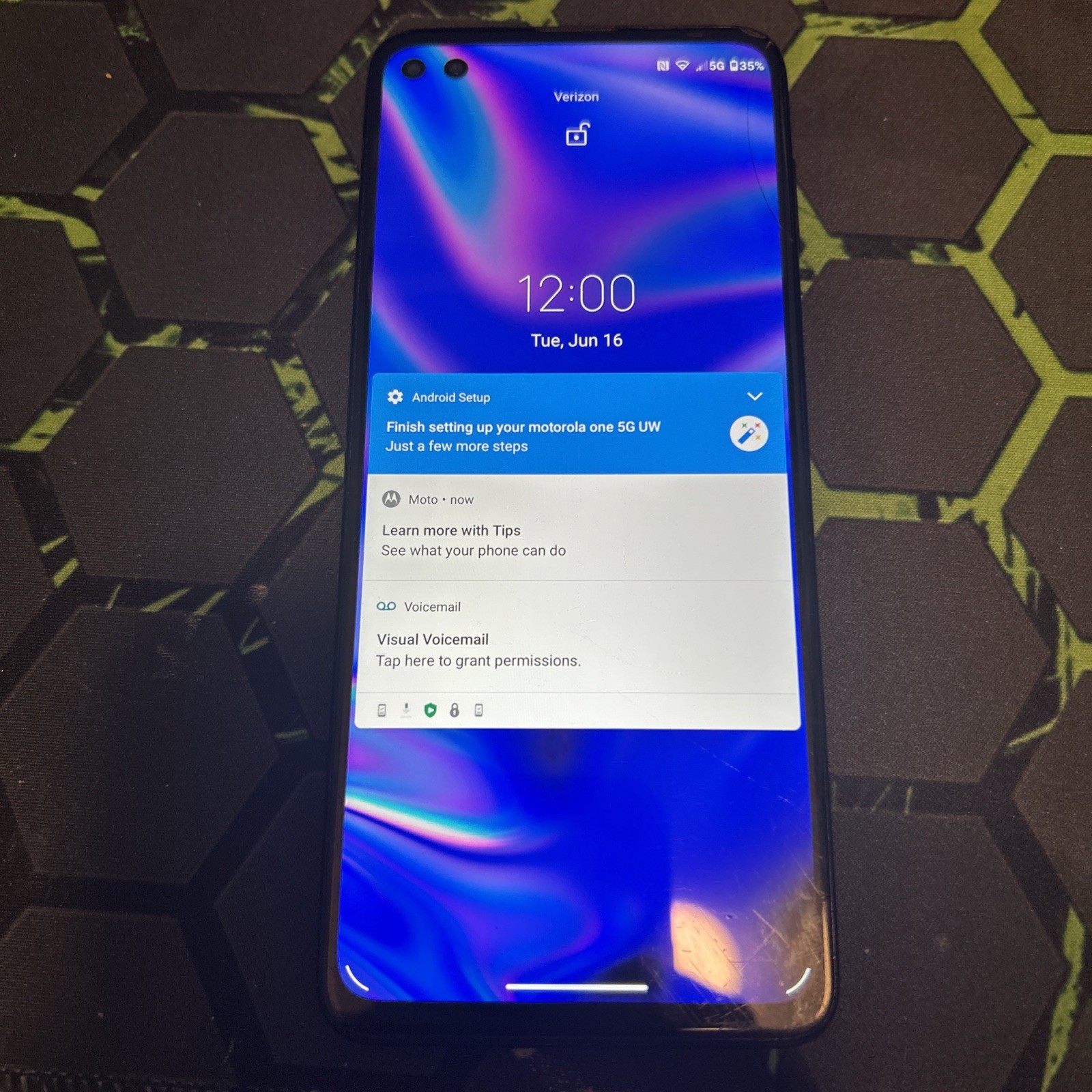Motorola One 5G UW Ace – 64GB – Gray Smartphone (Verizon Only)