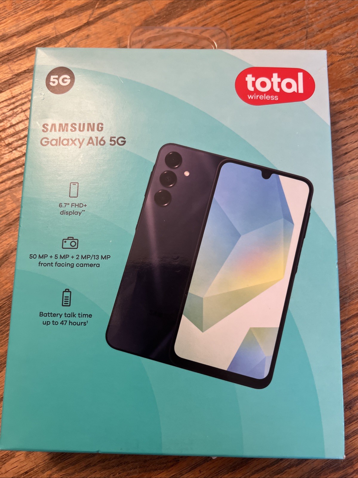 TOTAL WIRELESS SAMSUNG GALAXY A16 5G PREPAID Locked Brand New Sealed