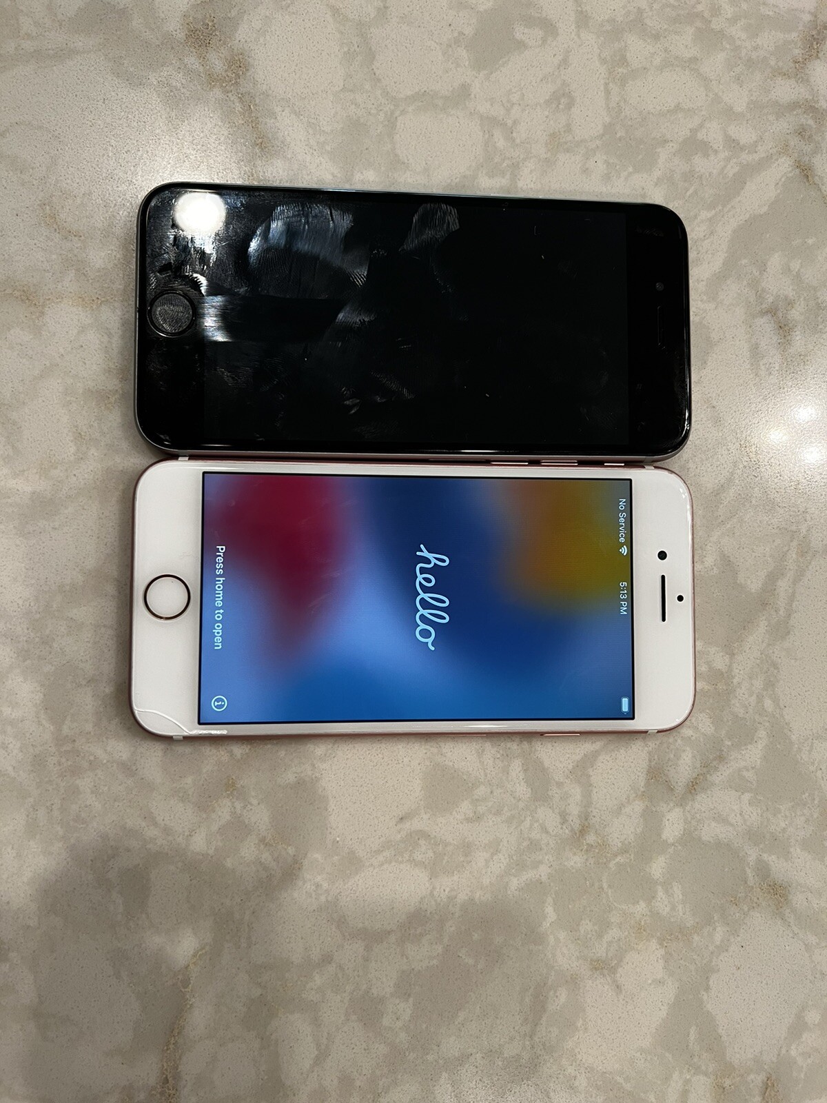 TWO Apple iPhone 6 – 16GB – Space Gray (Unlocked) A1549 (CDMA + GSM)