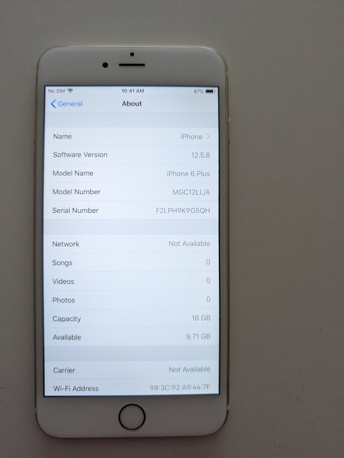 Apple iPhone 6 Plus rose Gold Mobile Phone