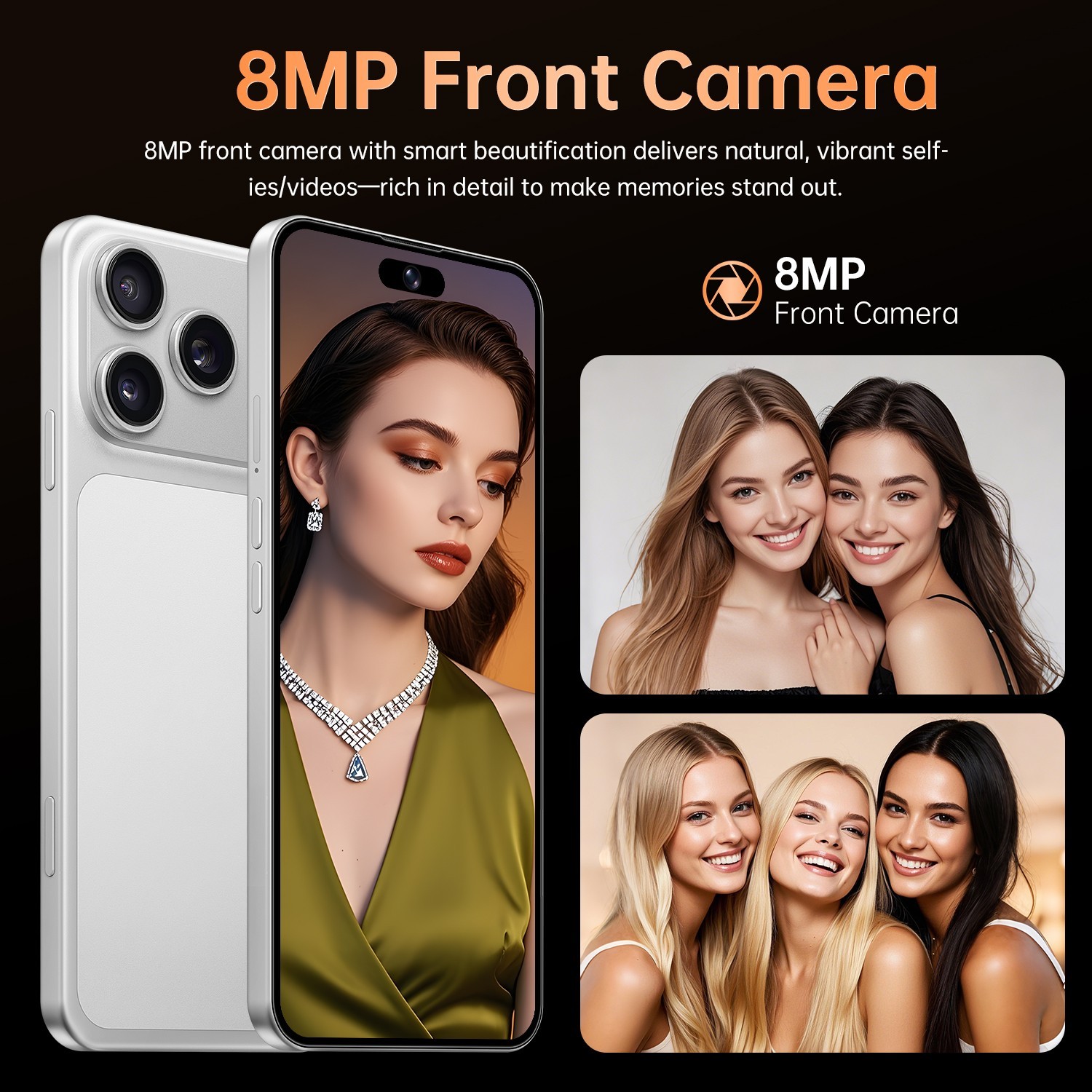 Smartphone G17 Pro Max 5G Dual Sim 64G Android Cell Phone Unlocked Cheap Phone