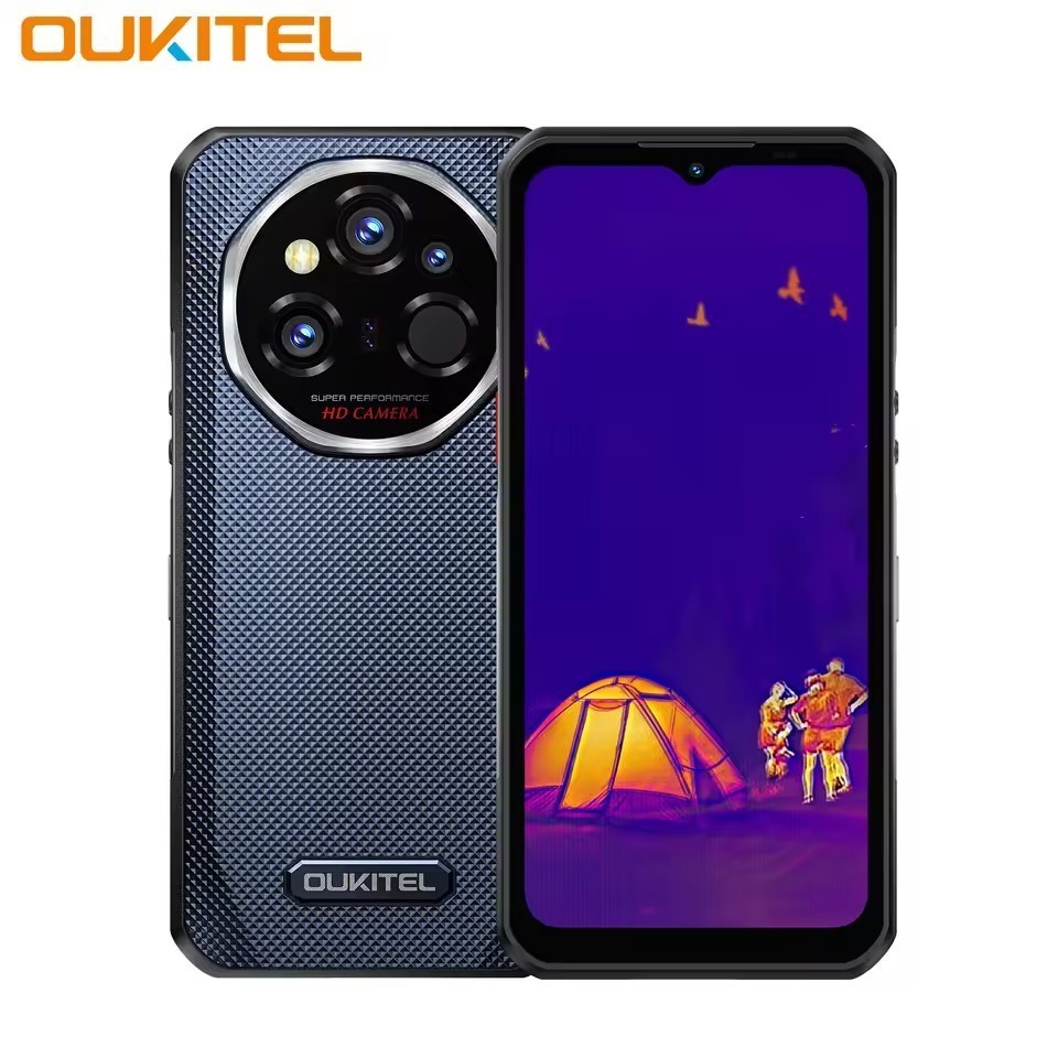 OUKITEL WP55 Ultra 5G Thermal Imaging Rugged Phone 48GB+512GB 11000mAh 108MP