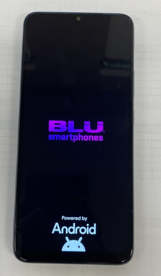Blu View 5 B160V Cell Phone Tracfone 64gb Gray 0618-05T