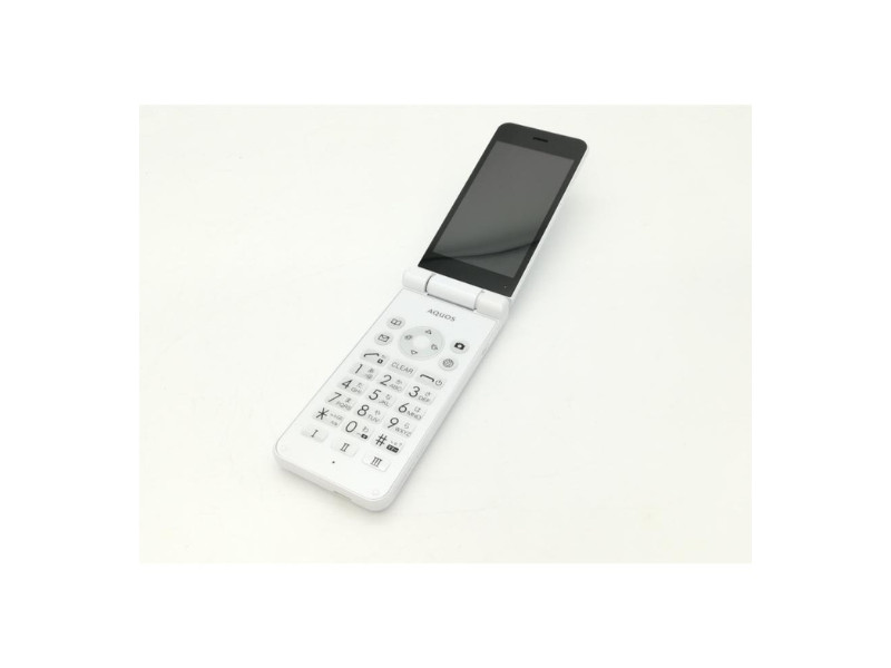 SHARP AQUOS KEITAI White SH-N01 Android Flip Phone SIM Unlocked 601SH JAPAN