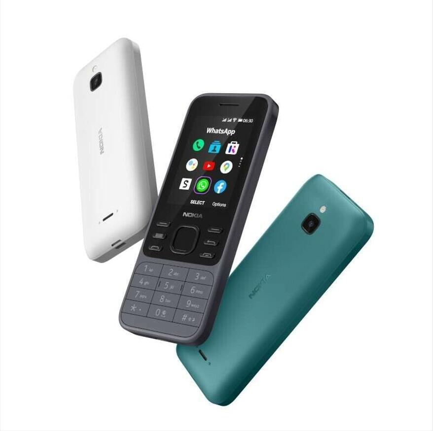 Dual SIM Nokia 6300 4G LTE WIFI Radio 2MP 0.3″ 4GB 512MB RAM Mobile Phone