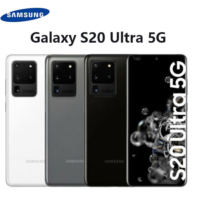 NEW Sealed Samsung Galaxy S20 Ultra 5G G988U 128GB Fully Unlocked GSM+CDMA 6.9″