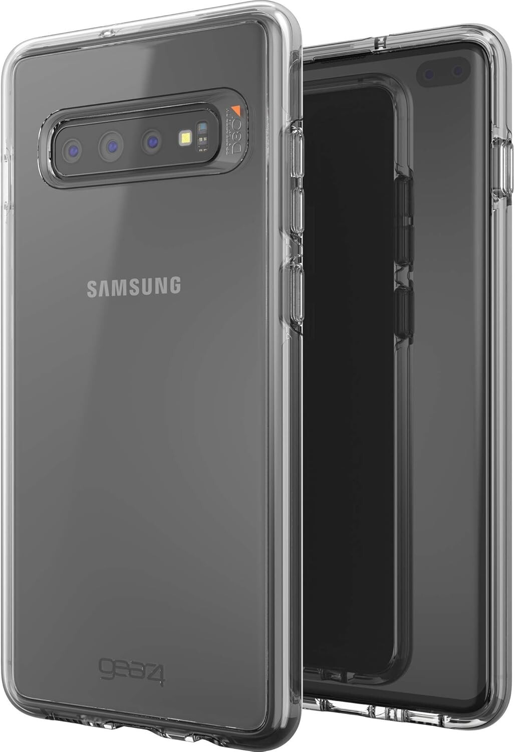 For Samsung Galaxy S10+ Case Thin Transparent Flexible Clear TPU Resistant Cover