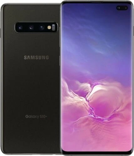 Samsung Galaxy S10 Plus 4G LTE Verizon Locked 128 GB Black Smart Phone