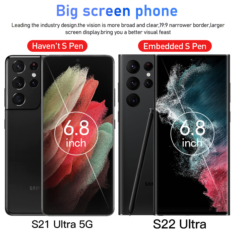 NEW & Samsung Galaxy S22 Ultra S21 Ultra 5g Factory Unlocked GSM+CDMA l