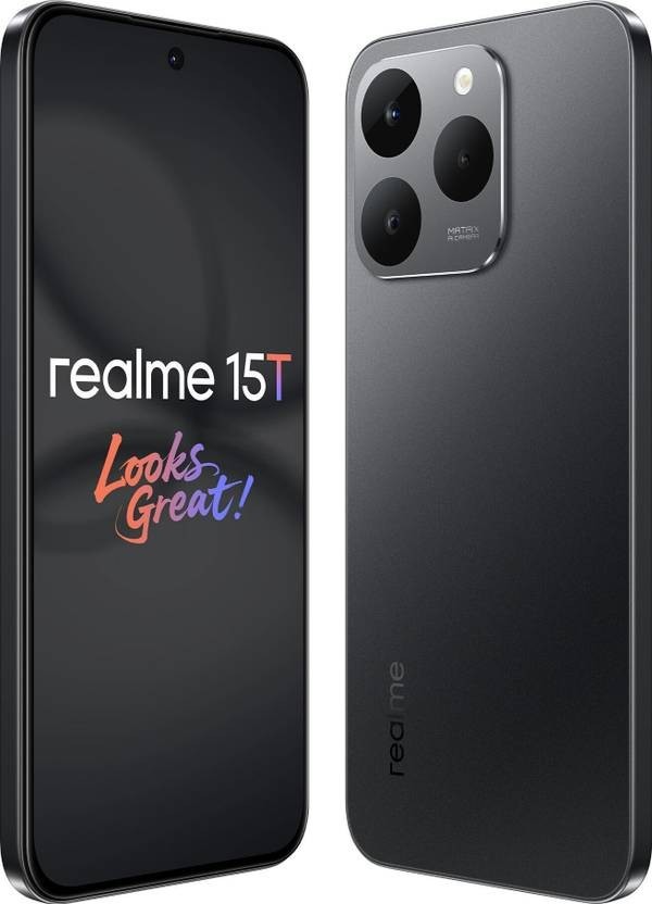 realme 15T 5G (Silver 8GB RAM,128GB) MediaTek Dimensity 6400 MAX Global Version.