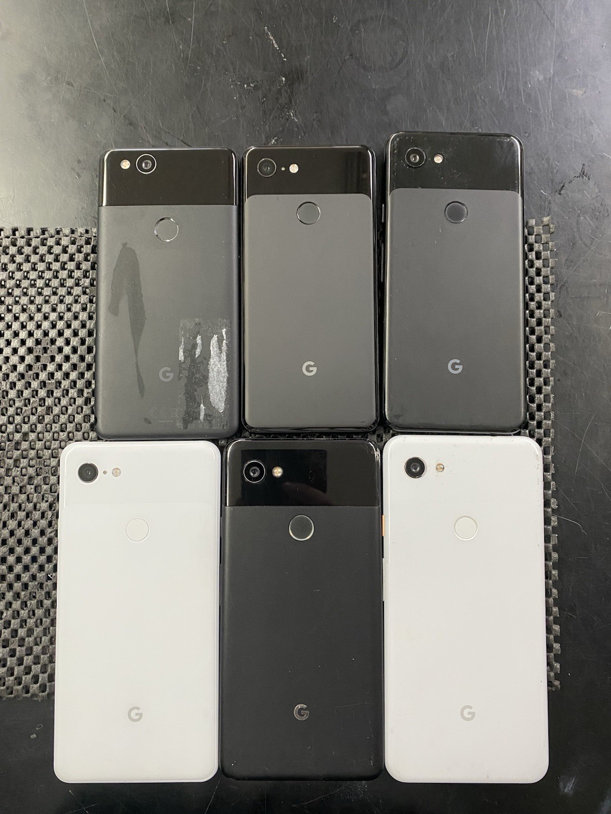 Lot Of 6 Google Pixel 2a/2/2XL For Parts/Repair – I5