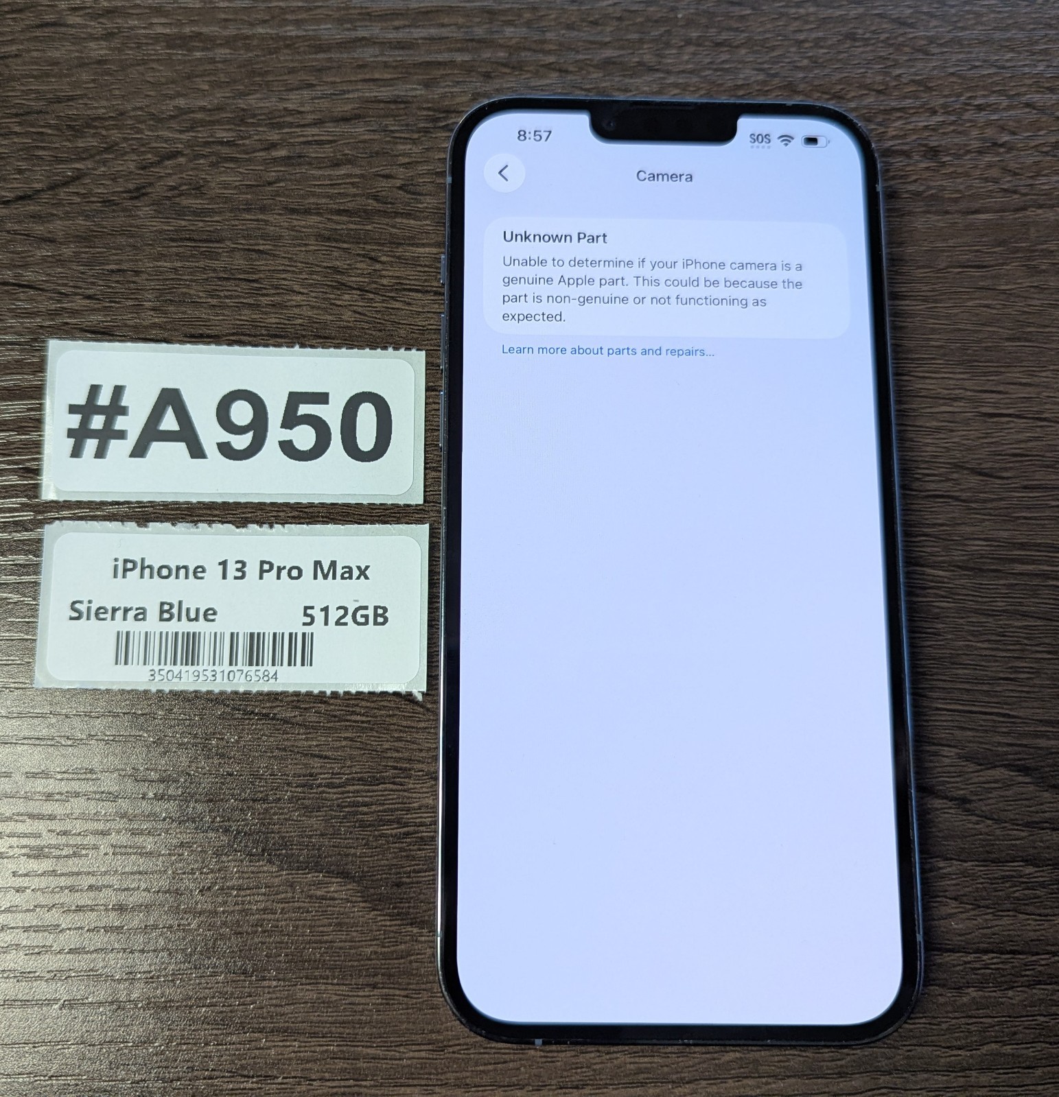 Apple iPhone 13 Pro Max 512GB BLUE – Unlocked – Read Seller Notes