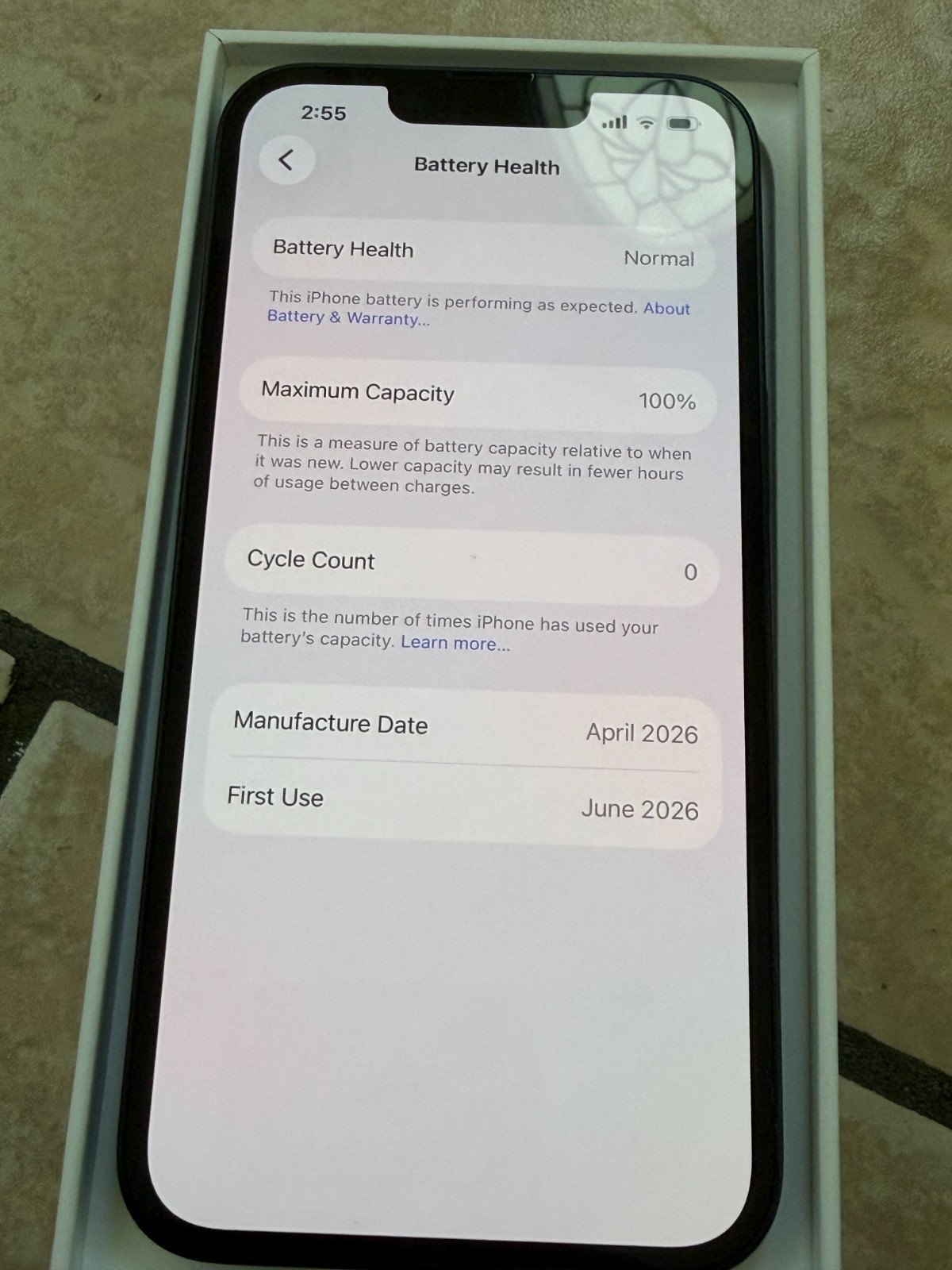 |New!| |Open box| |Apple iPhone 16e – 128GB Black – (Metro by T-Mobile only)