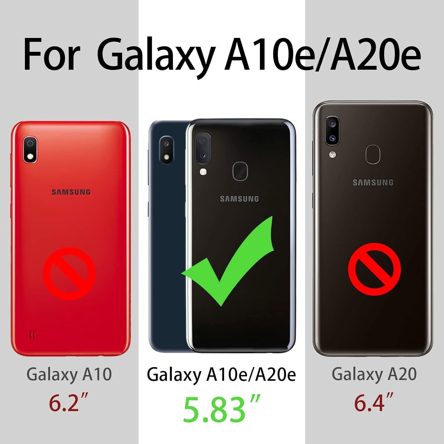 Samsung Galaxy A10E Case Cute TPU Glitter Design Women Scratch Resistant Cover