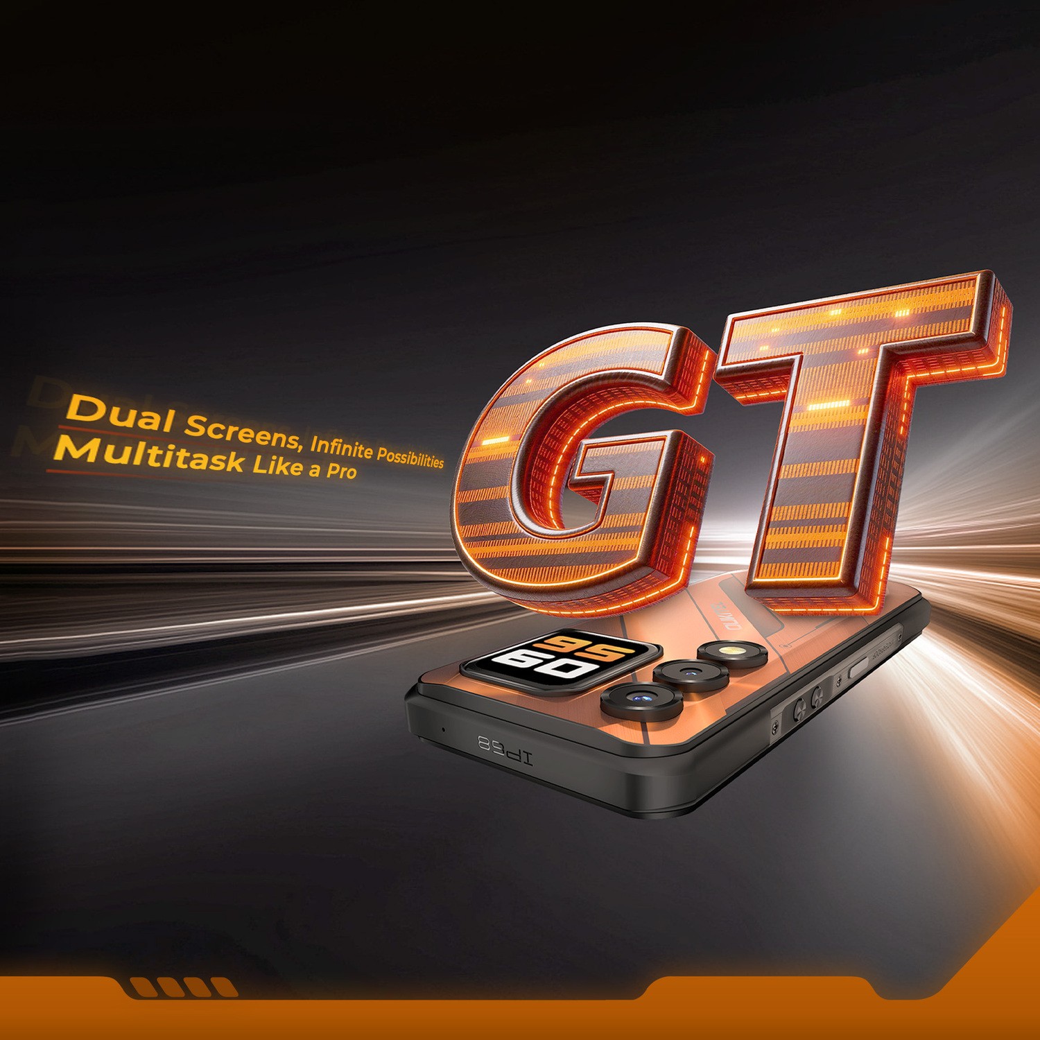 OUKITEL WP66 5G T-Mobile Rugged Phone 36GB+512GB Android 16 11000mAh 6.6″ NFC