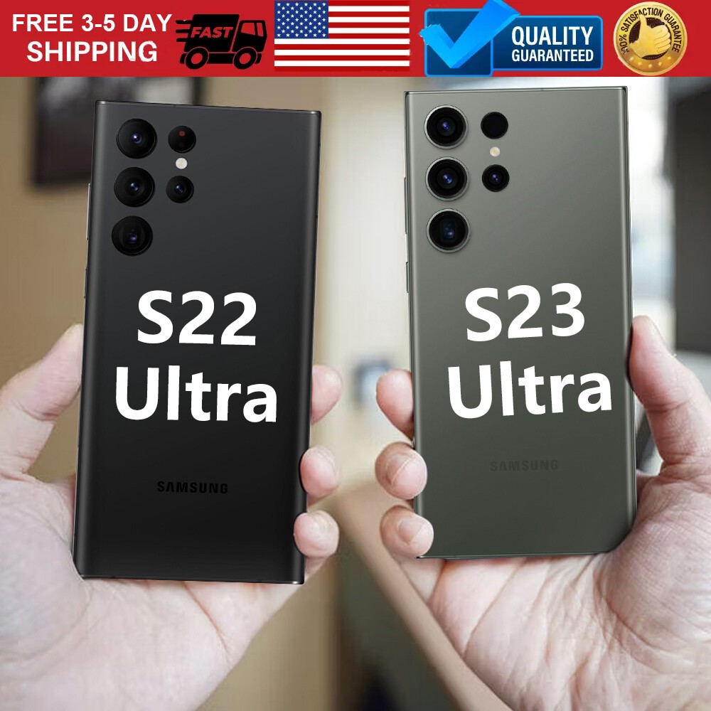 NEW Samsung Galaxy S24 Ultra/S23 Ultra/S22 Ultra/S21 Ultra Unlocked Sealed Box