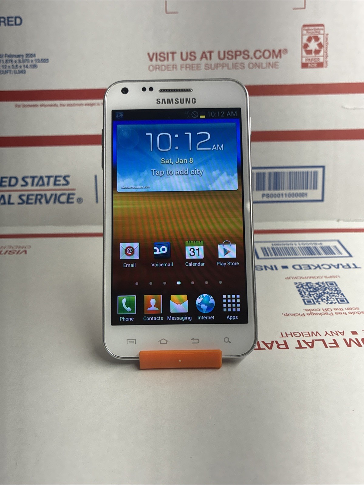 Vintage Samsung Galaxy S II Epic 4G SPH-D710 – 16GB (Sprint) – Excellent 10/10