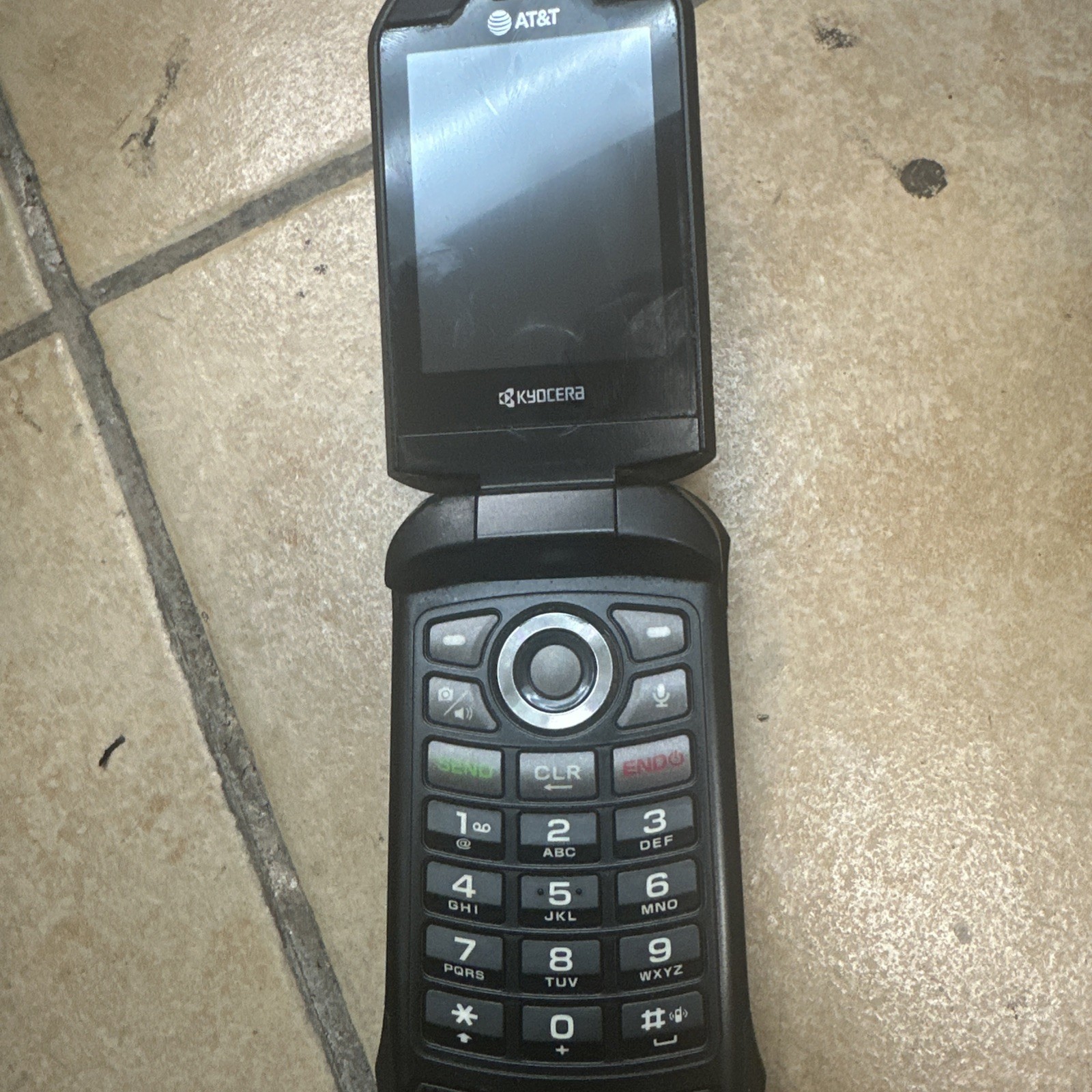 Kyocera DuraXE Epic E4830 GSM Unlocked (AT&T/T-mobile) Flip Fair Condition