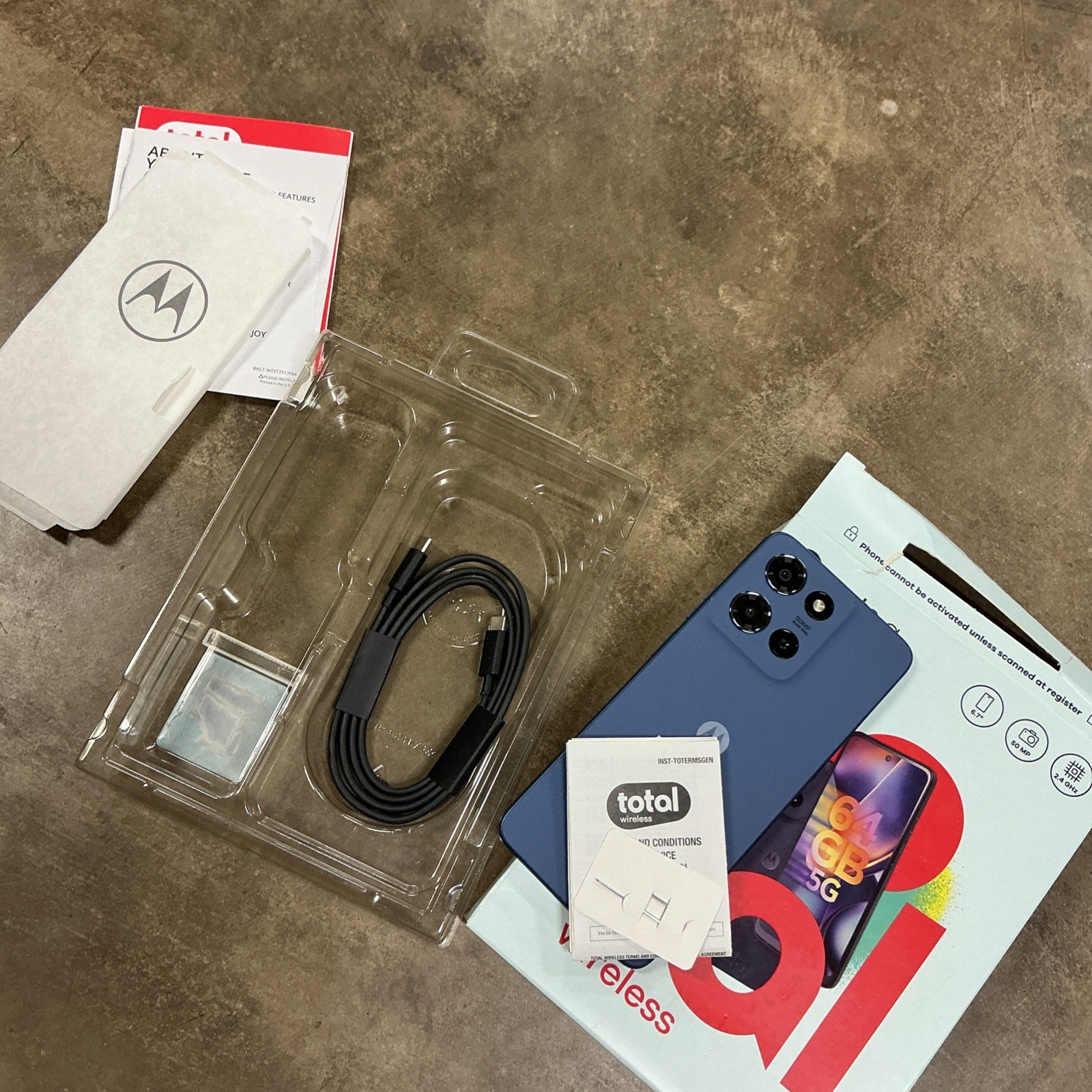 Moto G 64 GB Total Wireless WiFi Only