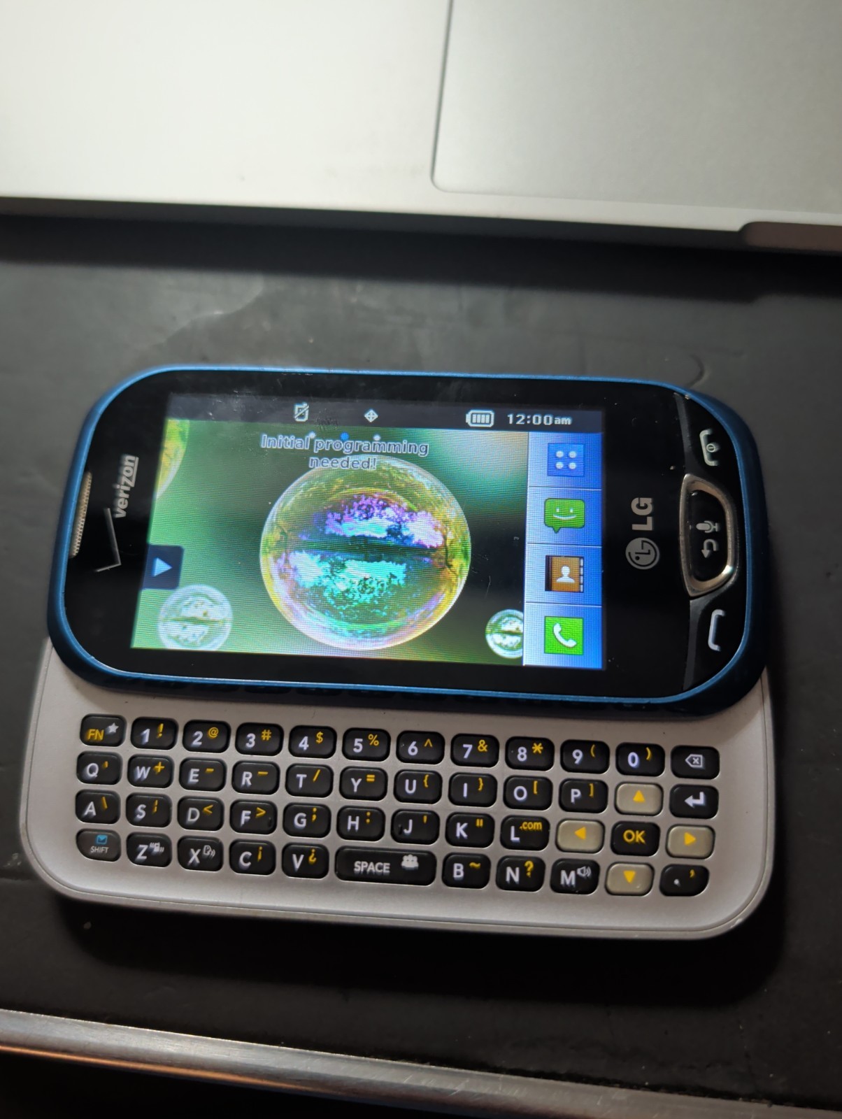 LG Extravert 2 Verizon Blue Cellular Phone