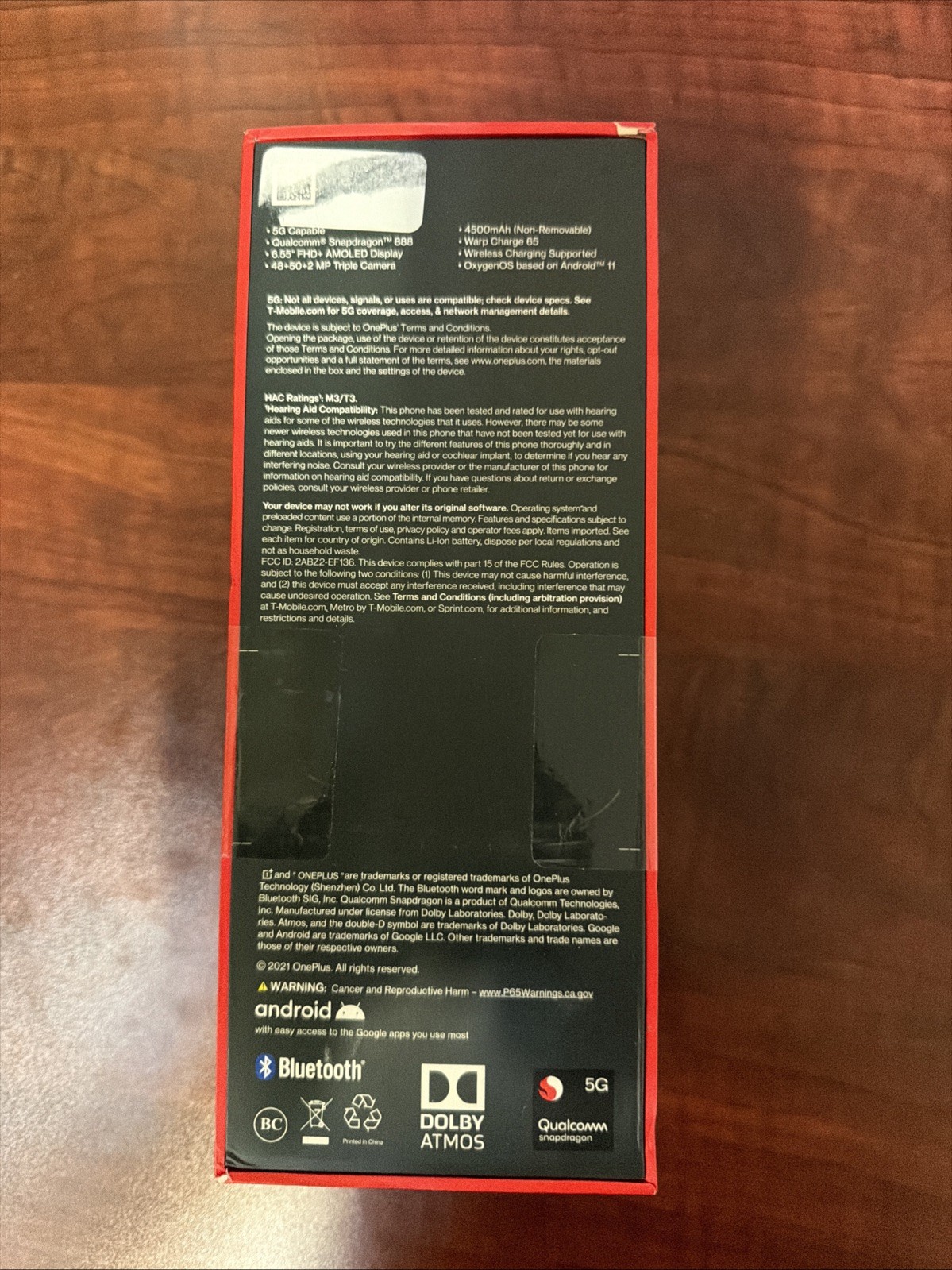 OnePlus 9 5G Winter Mist T-Mobile/Unlocked LE2115 128GB – New In Sealed Box