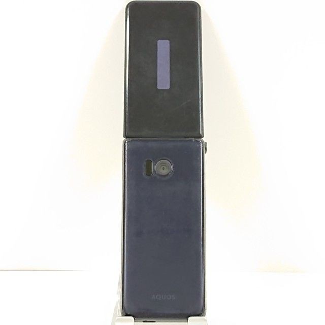 Sharp Aquos Mobile Sh-01J Docomo Blue Black Main Body C20728 Japanese Flip phone