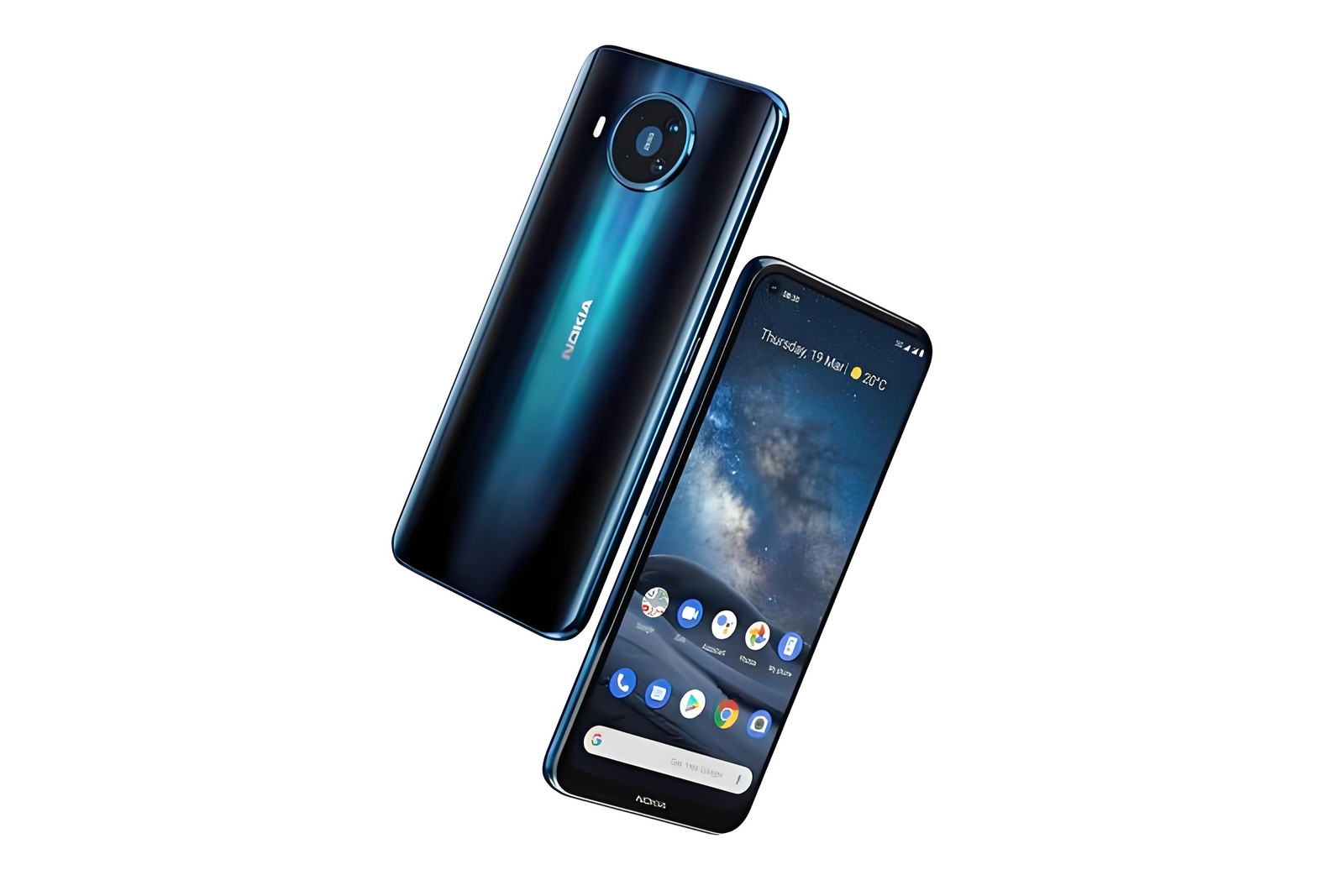 Nokia 8.3 5G 64G 64MP SINGLE SIM Unlocked Global SmartPhone VERY GOOD BLUE A++