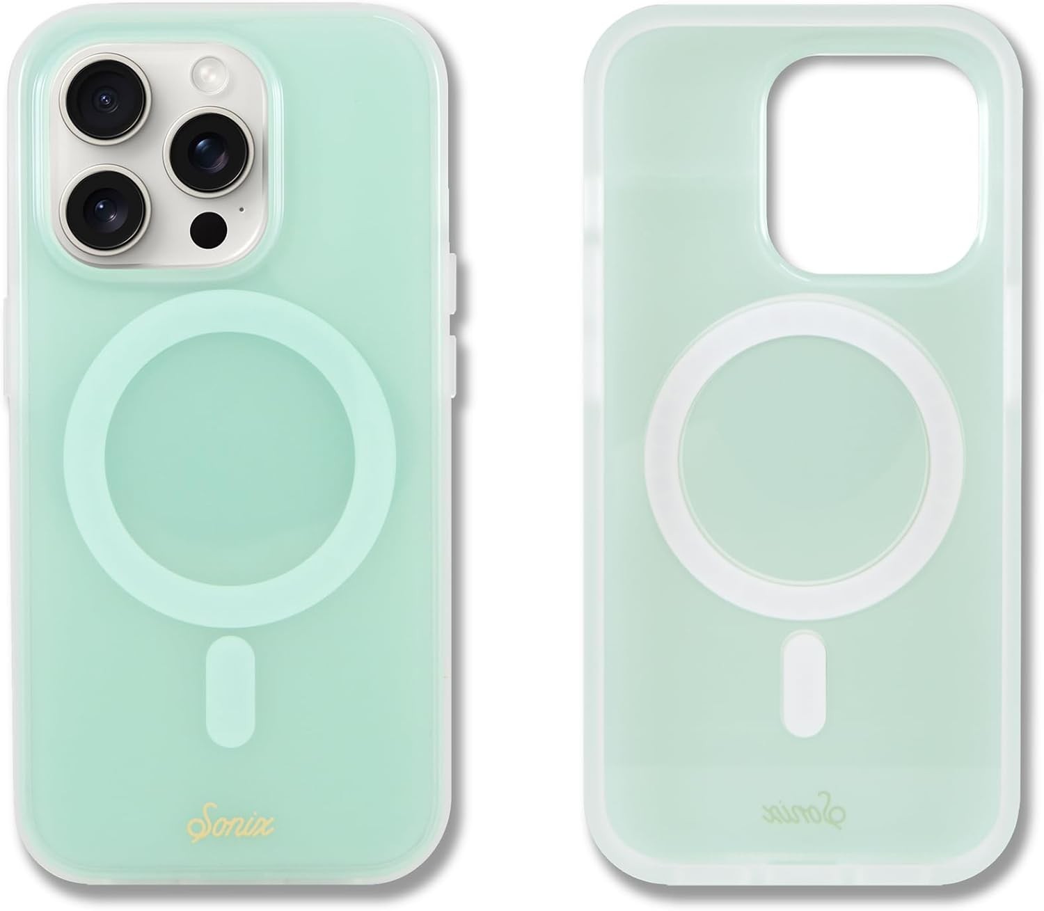 Case for iPhone 14 Pro | 10ft Drop Tested | Jelly Mint Color Design