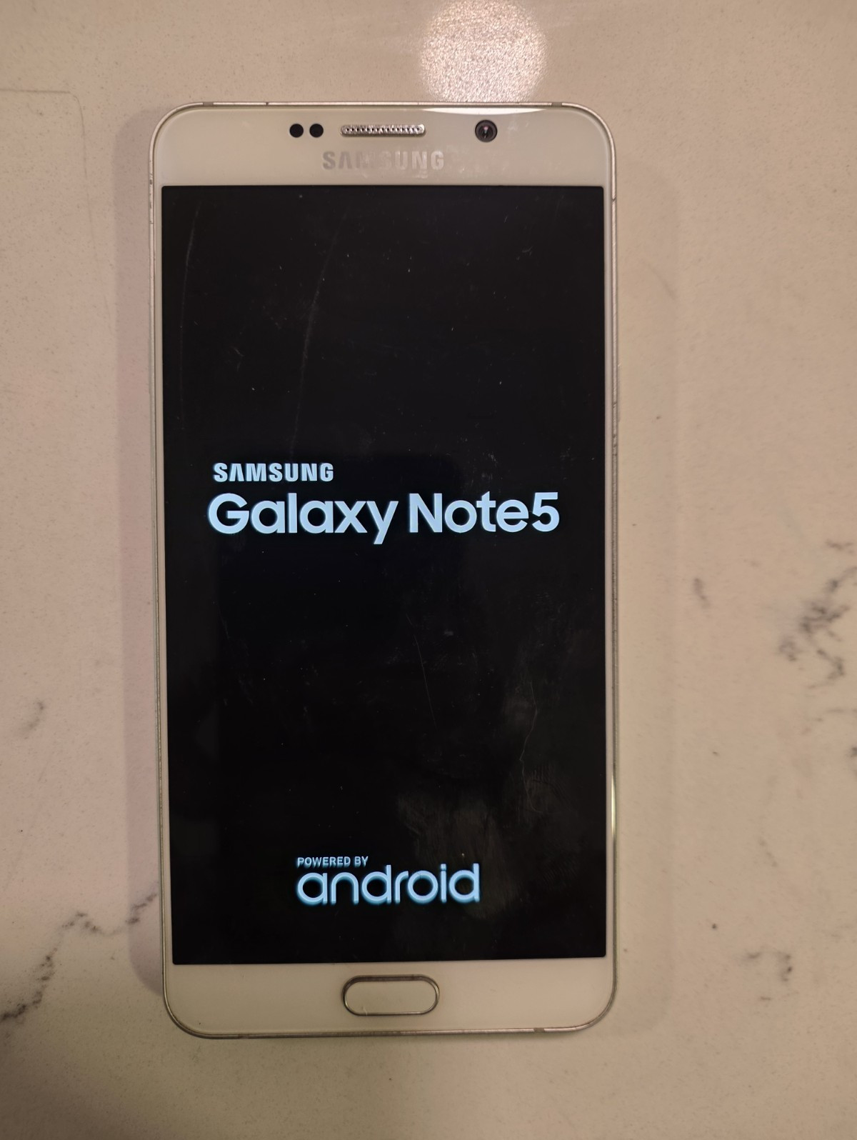 Samsung Galaxy Note5 32GB White 5.7in 16MP AT&T Android SM-N920A