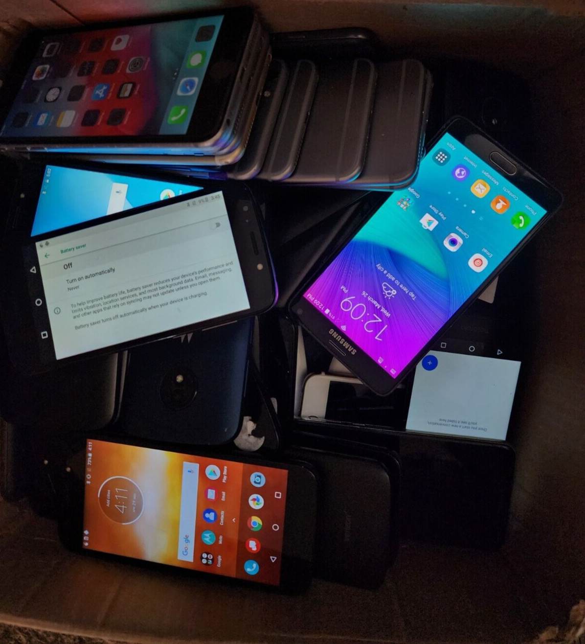 One RANDOM Smartphone – Working! | Galaxy Note 5, LG G6, S7, iPhone – All brands