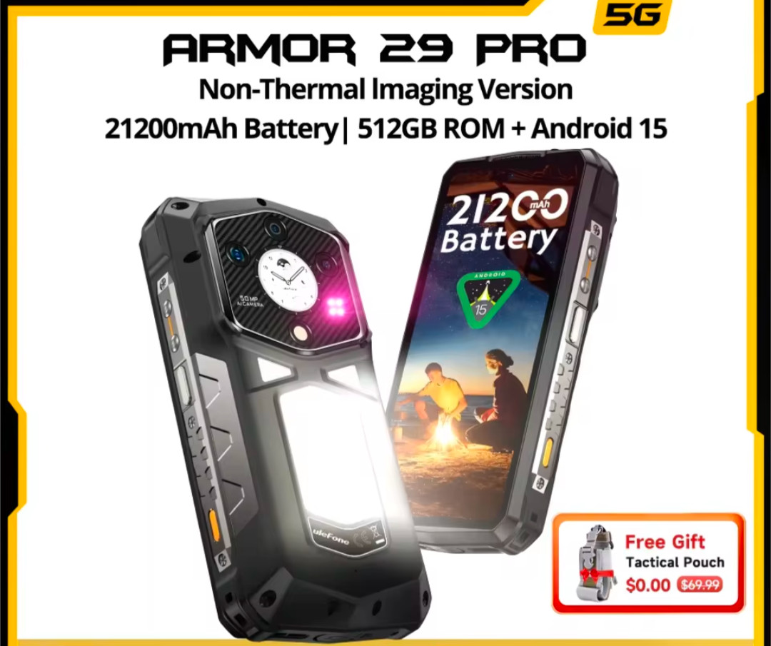 Ulefone Armor 29 pro 512 GB 16GB RAM
