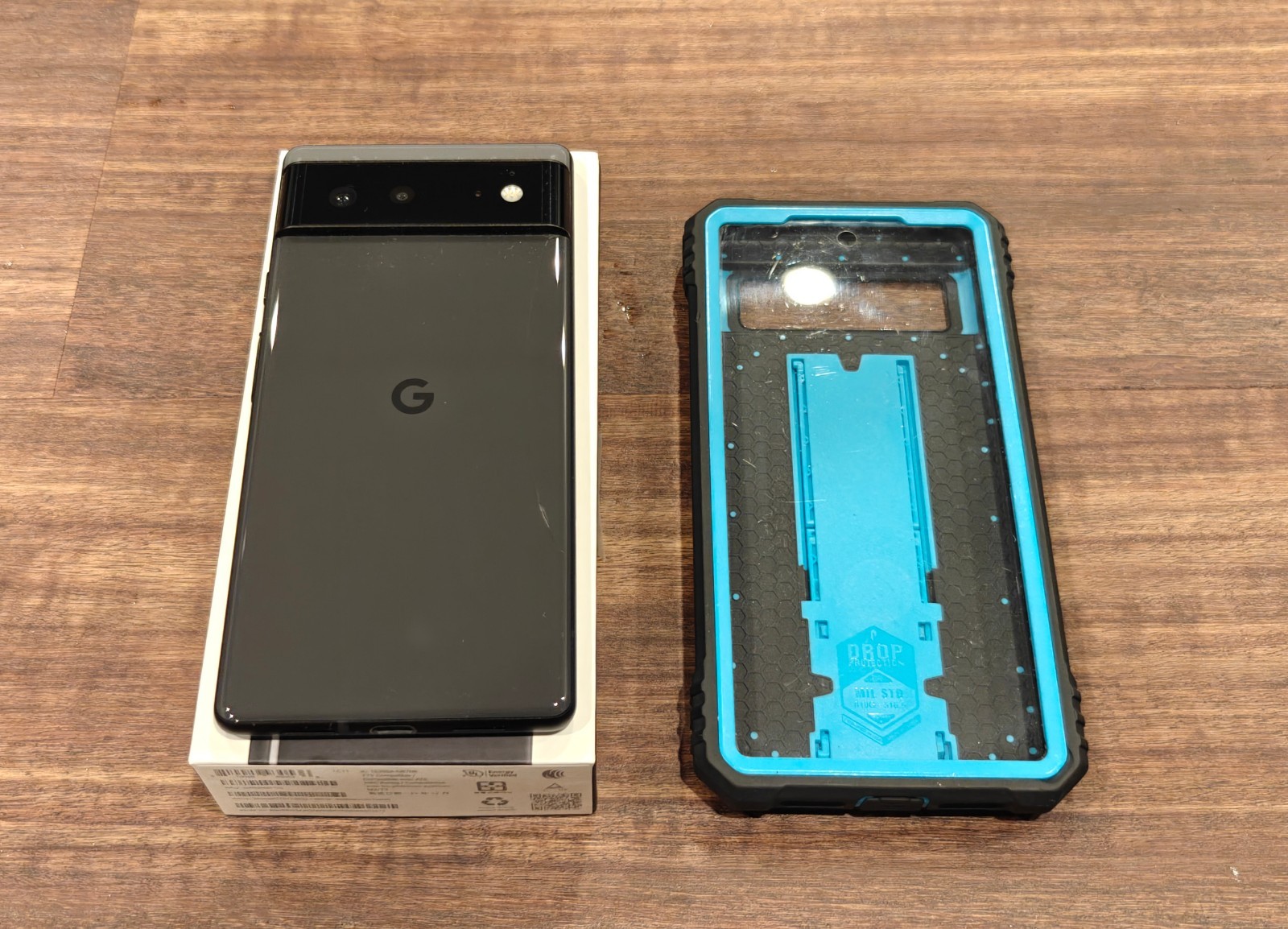 Google Pixel 6 128GB 5G UNLOCKED Black Android Phone 8GB RAM Smartphone WORKING