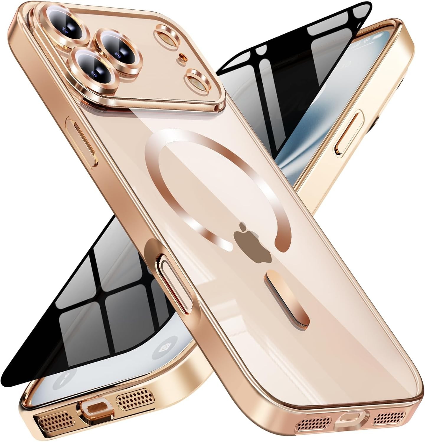 For iPhone 17 Pro Max Case with Shockproof Protection and Anti-Yellowing cover