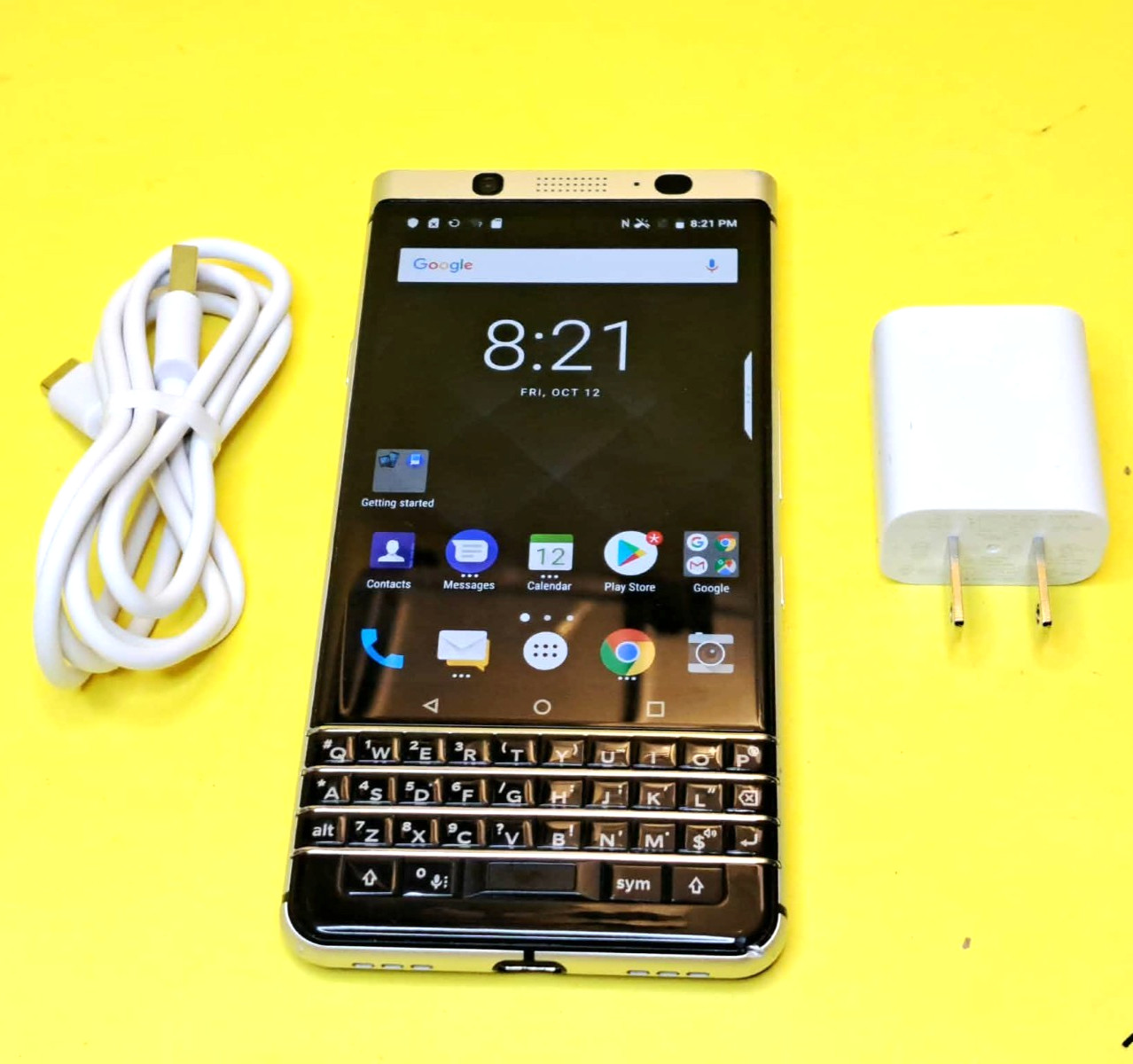 BLACKBERRY KEYONE KEY1 32GB UNLOCKED ANDROID CELL PHONE ROGERS BELL TELUS KOODO+