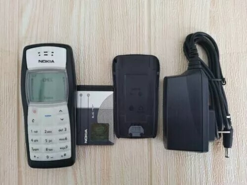 NOKIA 1100 Mobile Phone unlocked Classic game GSM Old Cellphones
