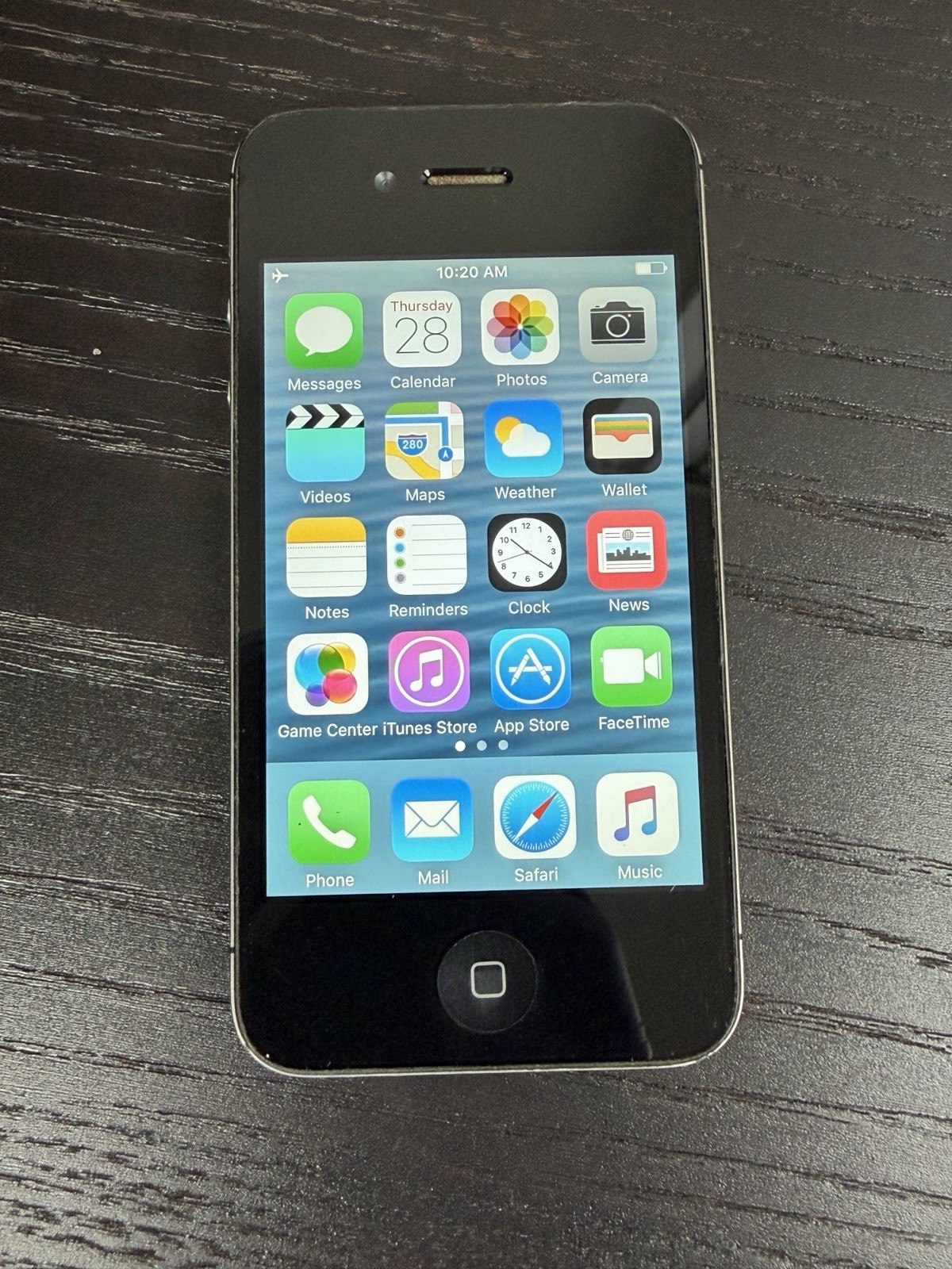 Apple iPhone 4s 16GB Black Verizon A1387 iOS 9.3.6 GRADE B FULLY FUNCTIONAL